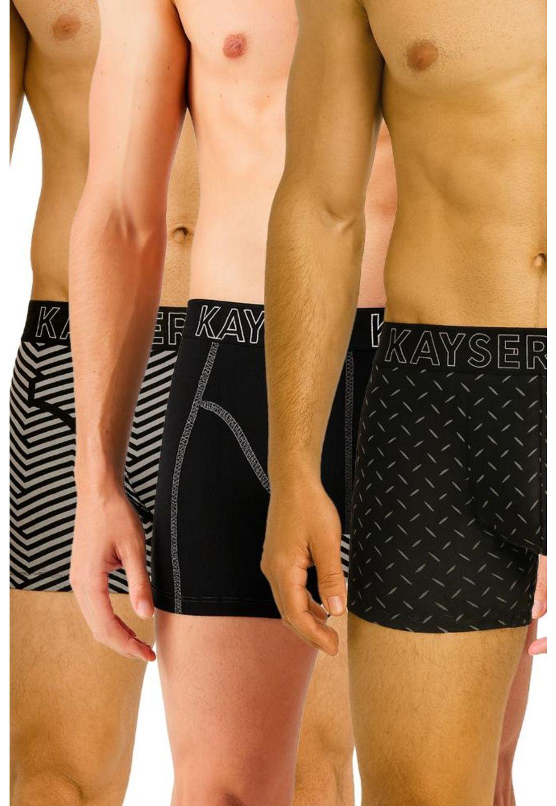 Pack 3 Bóxers Algodón P393.237-NEG-0