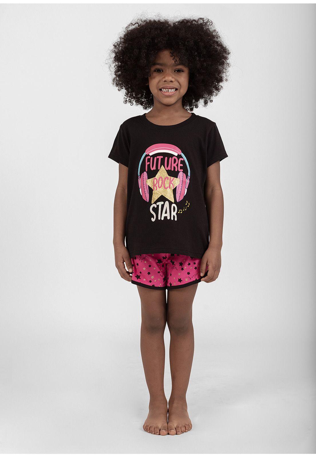 Pijama short algodon 73.855-NEG Kayser-0