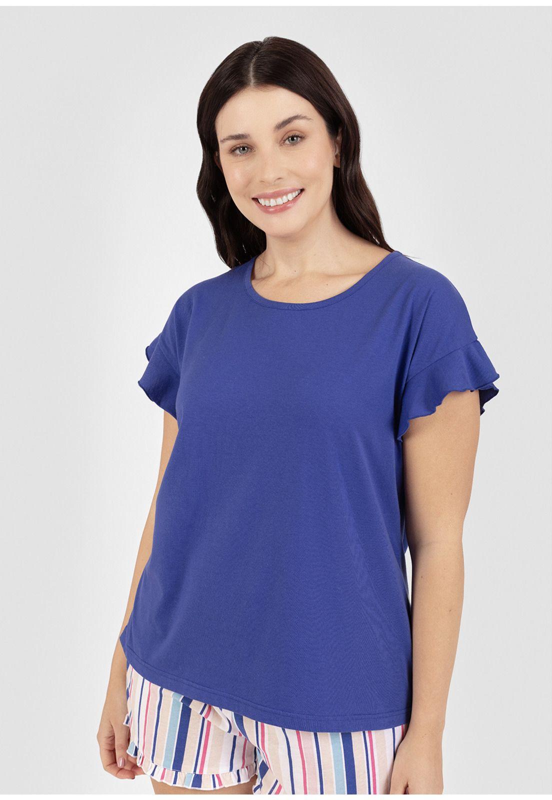 Pijama Short 70.970-AZU Kayser-2