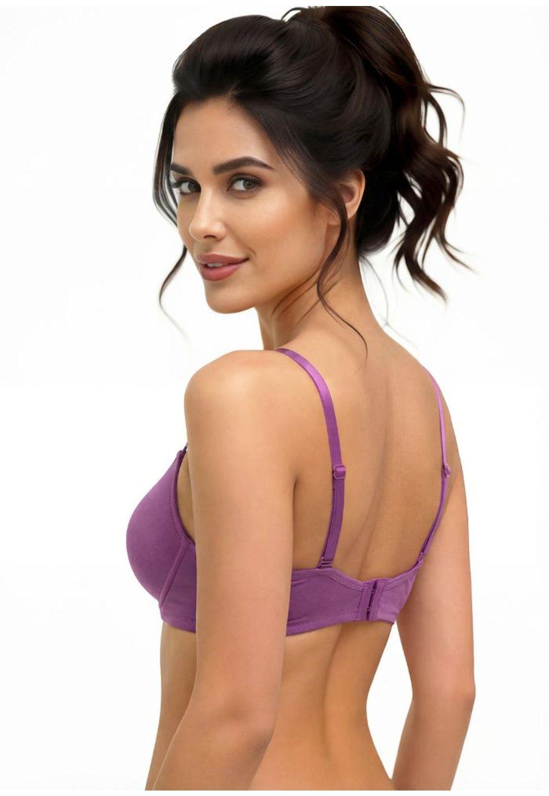 Pack 2X Sosten Push Up Microfibra P250.022-MOR Kayser-2