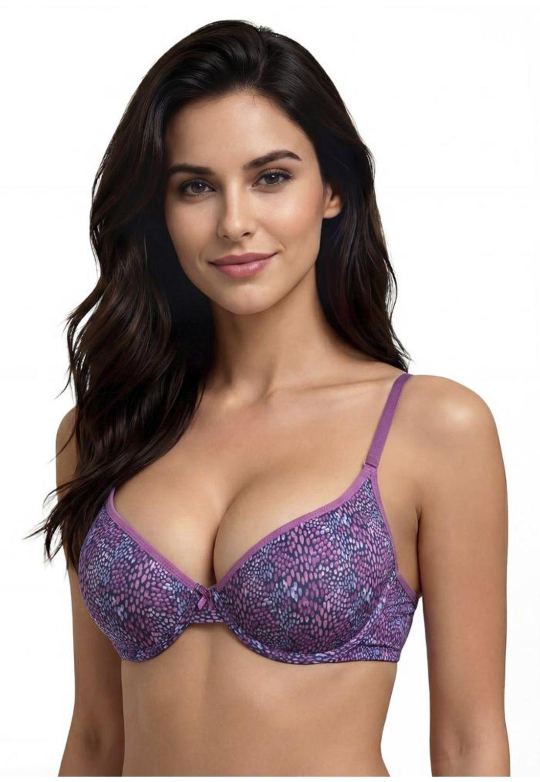 Pack 2X Sosten Push Up Microfibra P250.023-MOR Kayser-1