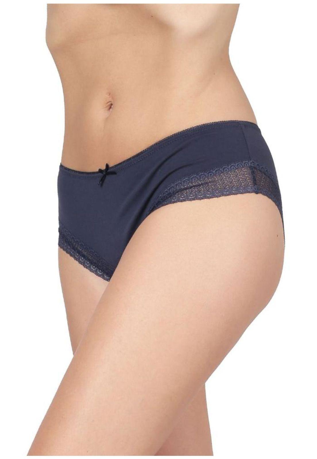 Pack 3X Pantaleta Algodón P314.0024-AZU6 Kayser-3