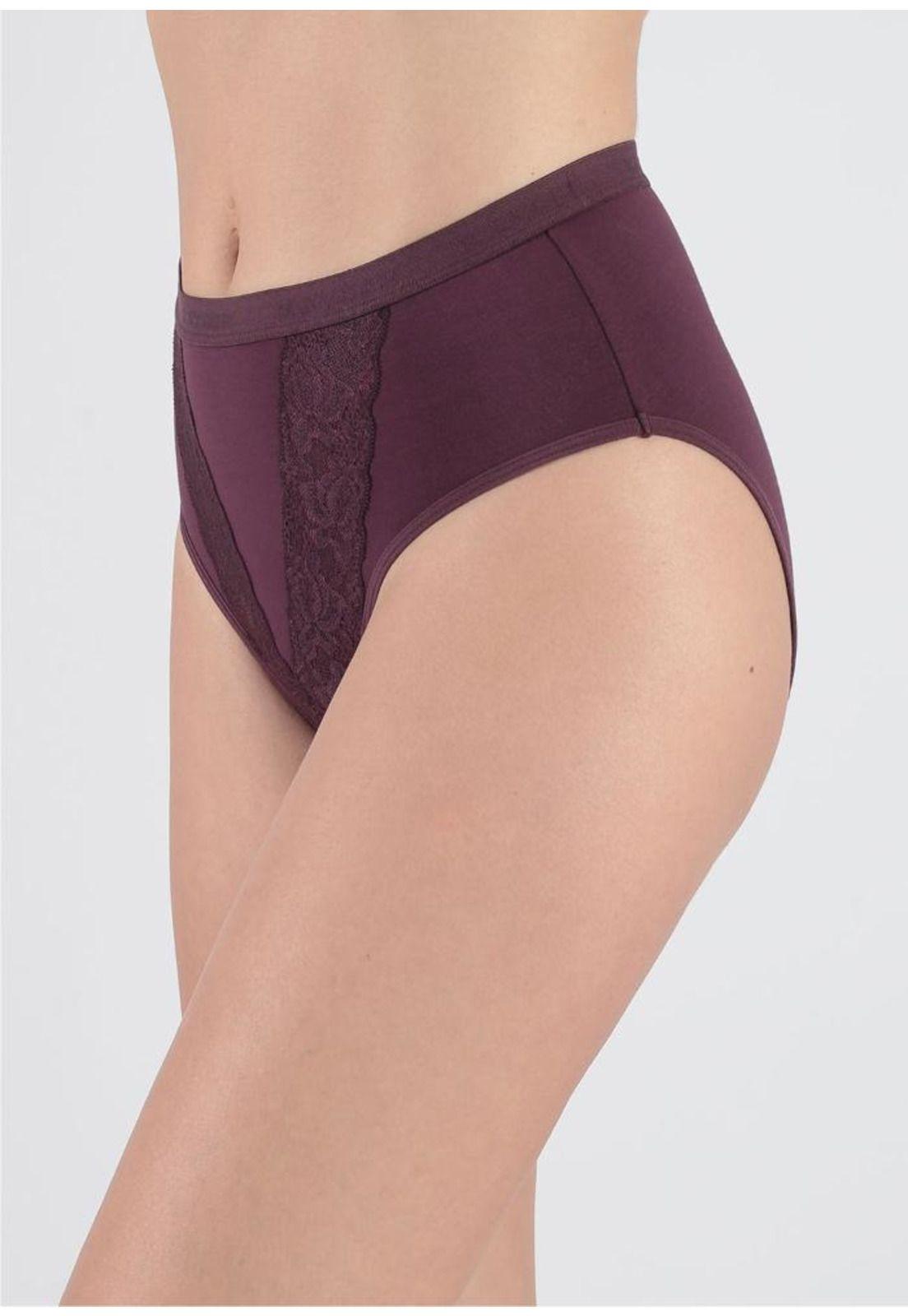 Pack 3X Calzon Maxi Algodón P310.80-BUR2 Kayser-2