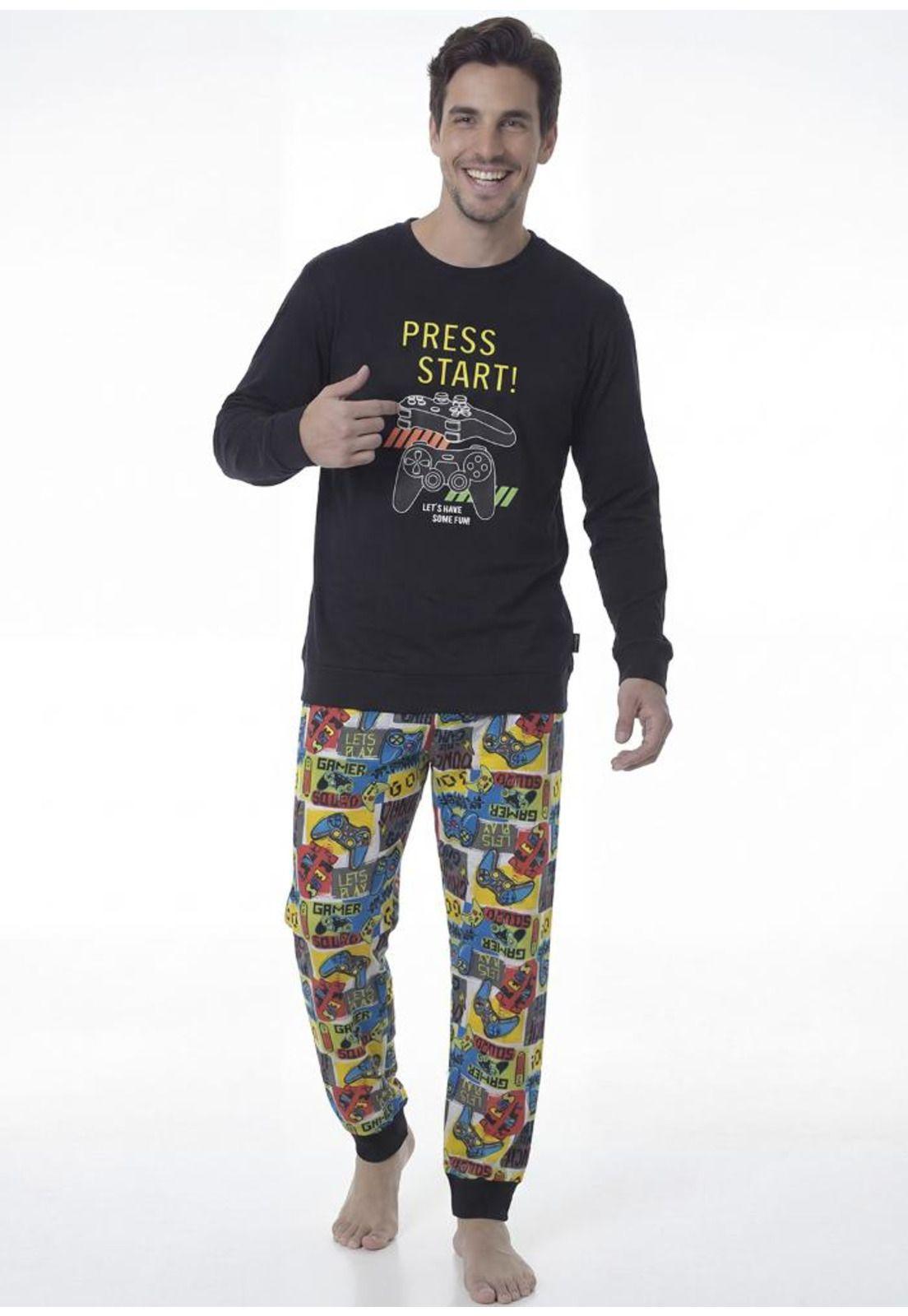 Pijama de Hombre Algodón 67.01824 Kayser-0