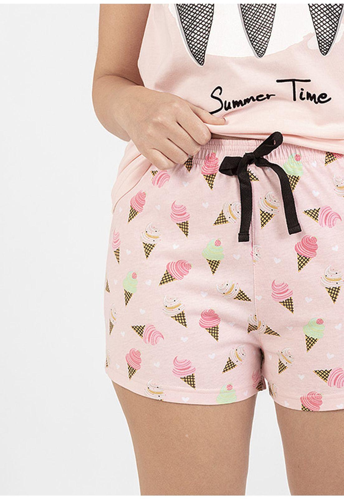 Pijama Short Algodón 70.909-ROS Kayser-2