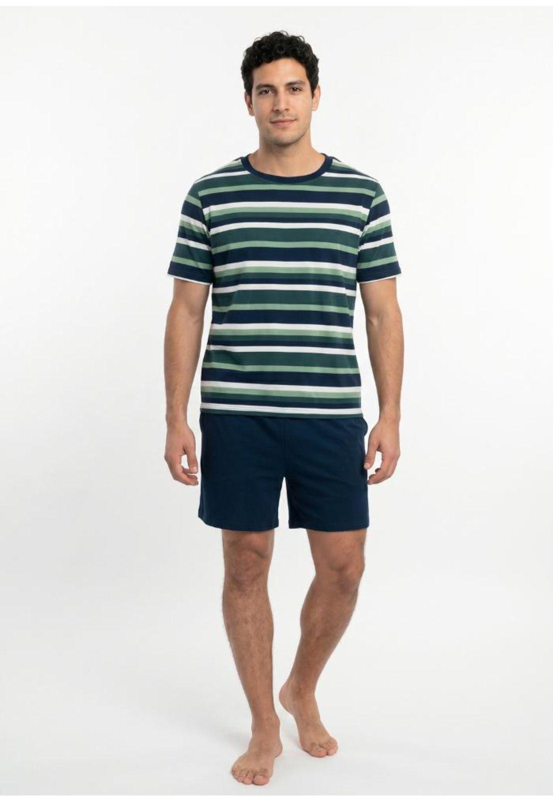 Pijama Hombre Verano  2 piezas  Algodón Kayser  770826-VER-0