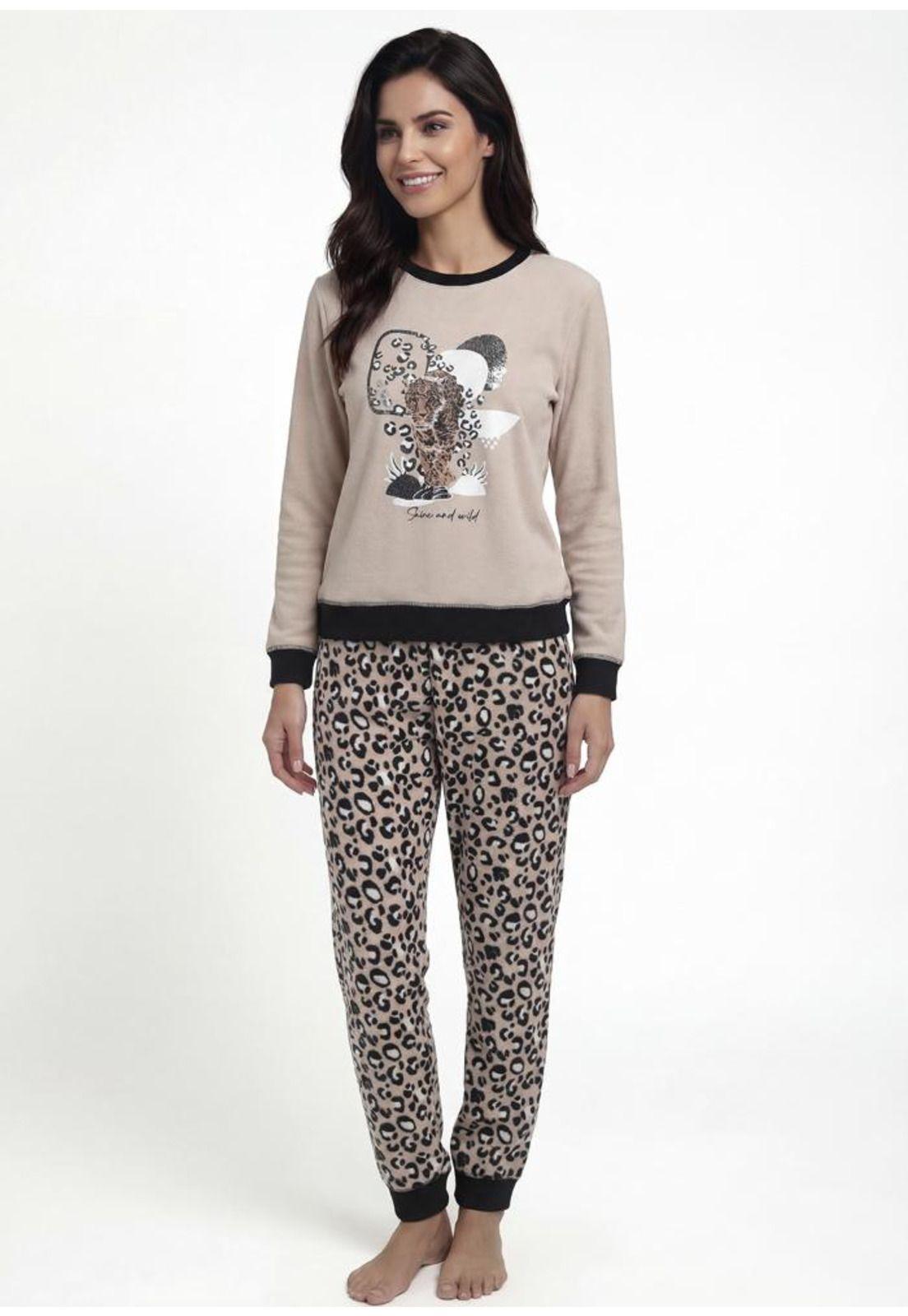 Pijama de mujer Polar 60.1614M-BEI-0