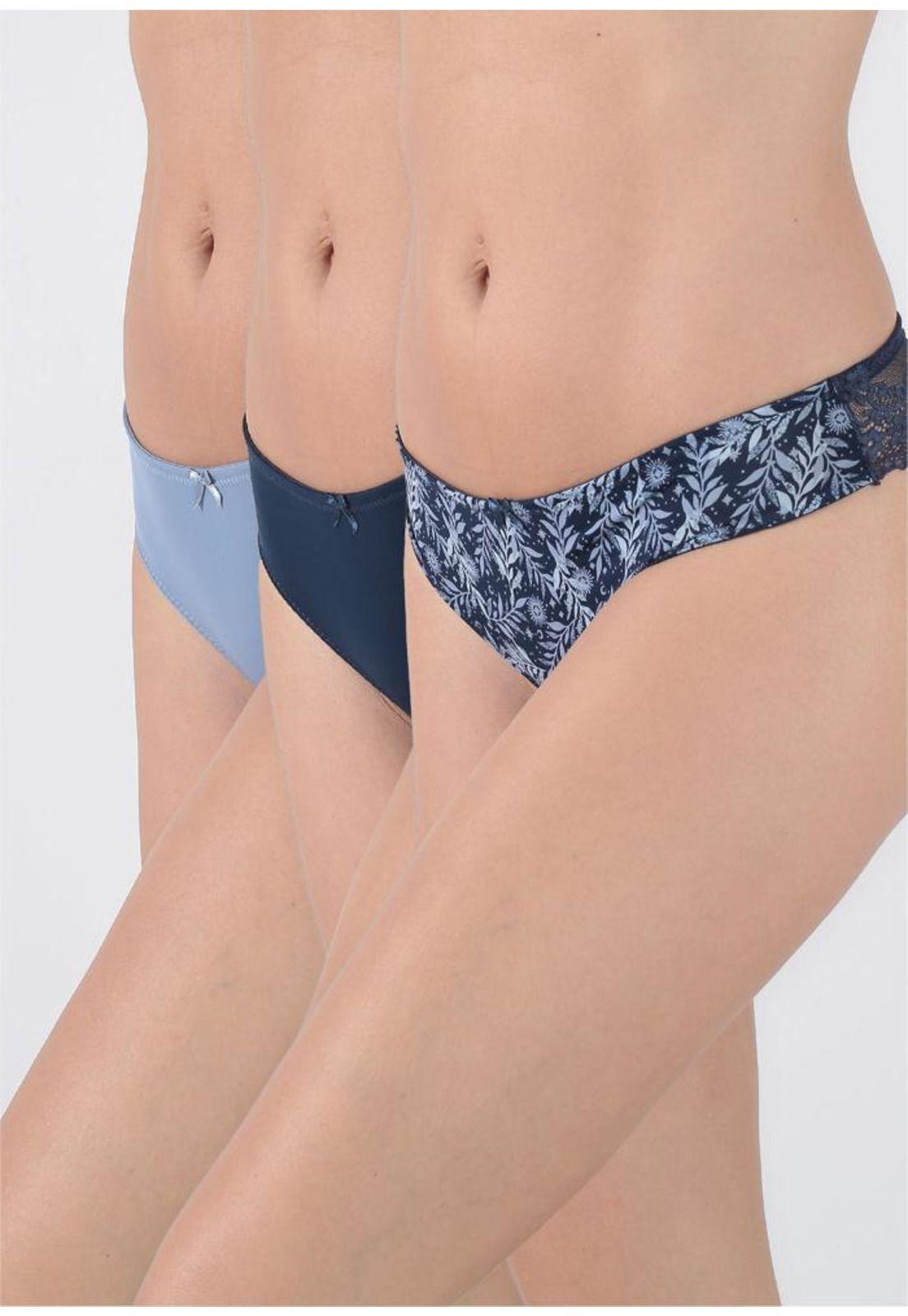 Pack 3X Colaless Microfibra P312.016-AZU7 Kayser-0