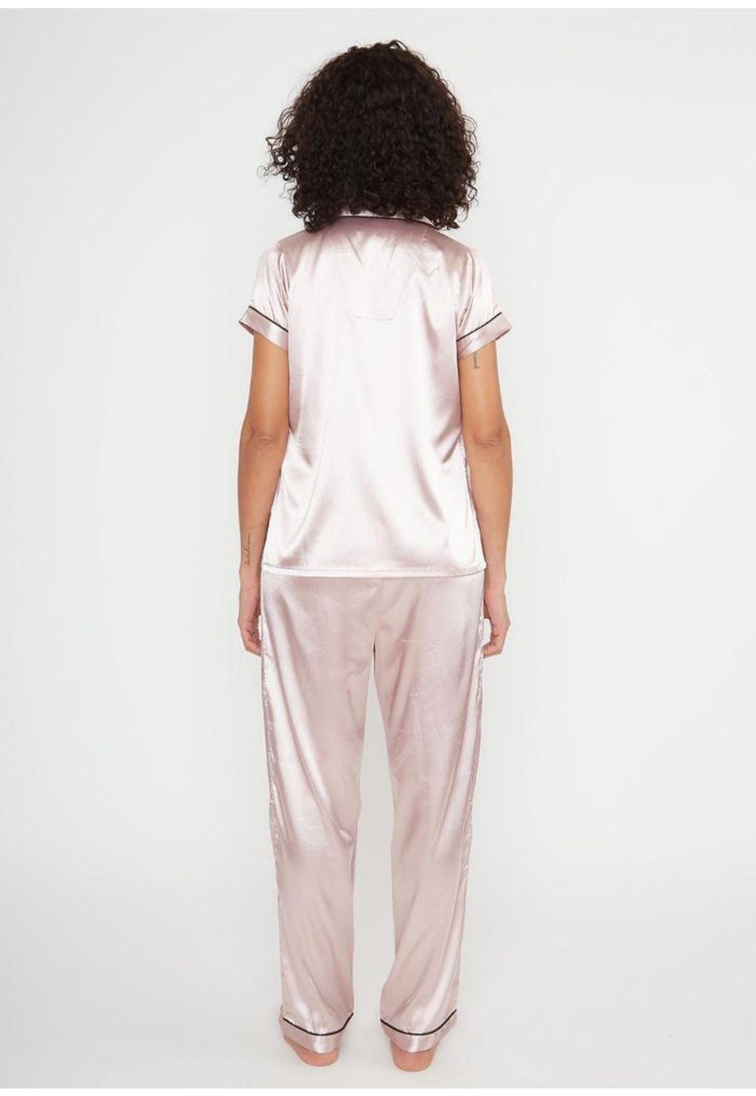 Pijama mujer satin KAYSER 70.1120-ROS-1