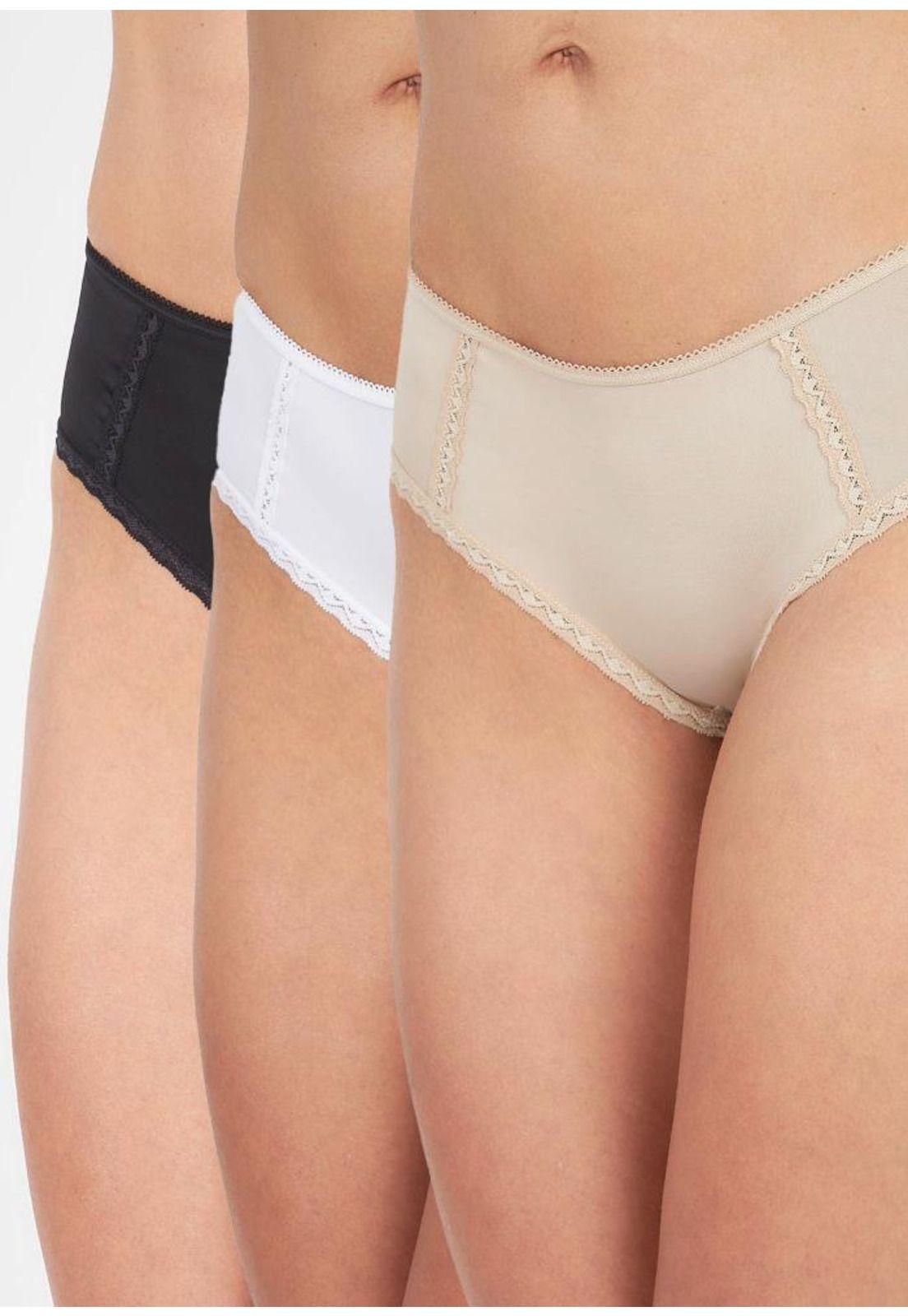PACK 3X Pantaletas Microfibra P314.005-SUR Kayser-0