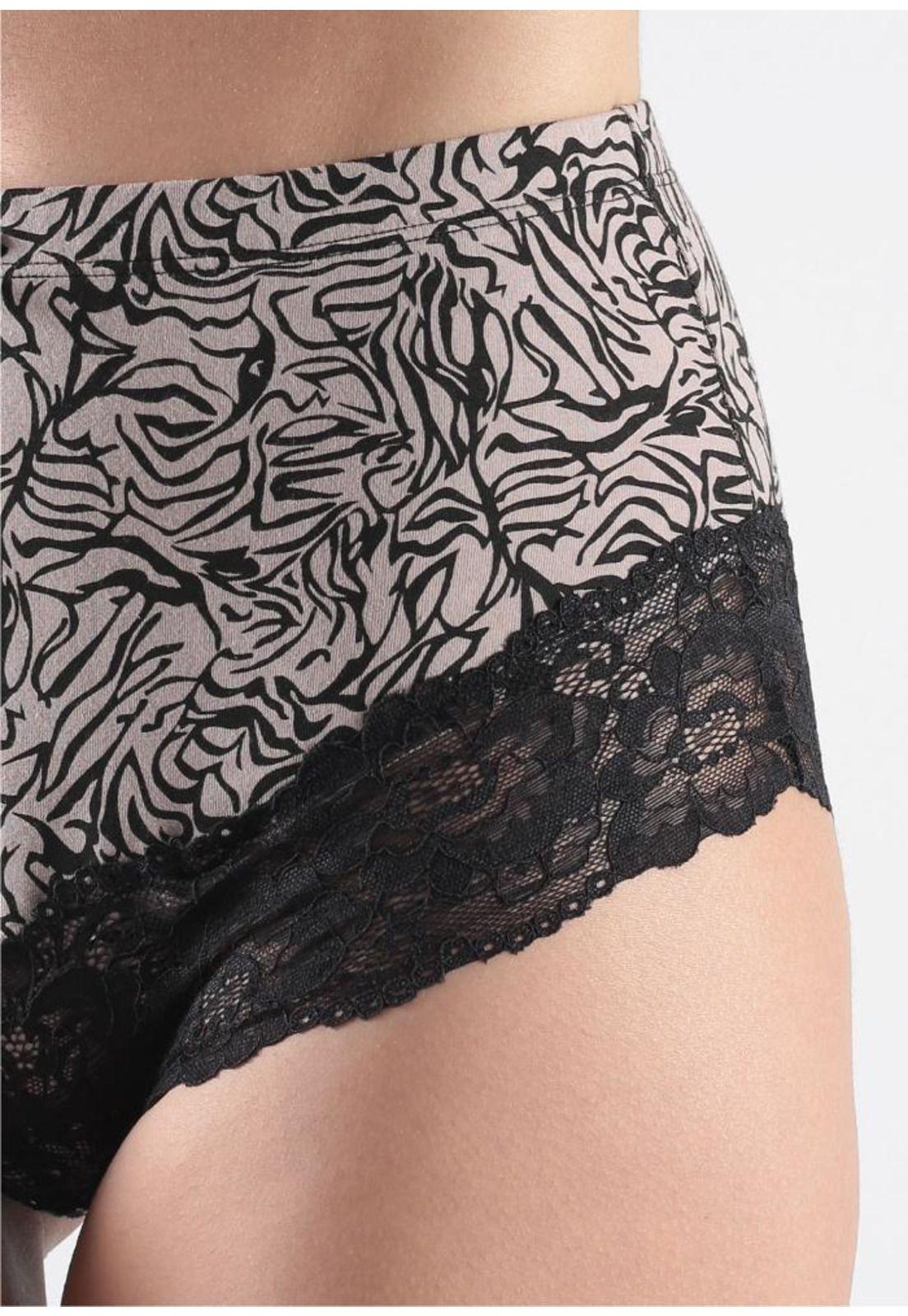 Pack 3x pantaleta algodón P3145053-NEG8 Kayser-3