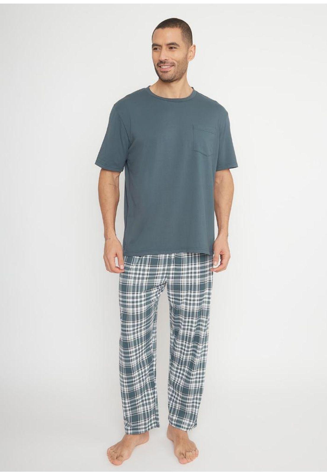 Pijama hombre algodón 77.0813 KAYSER-0