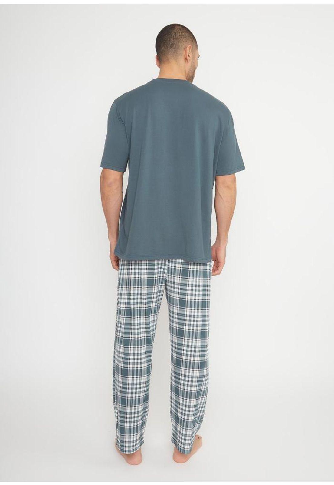 Pijama hombre algodón 77.0813 KAYSER-1