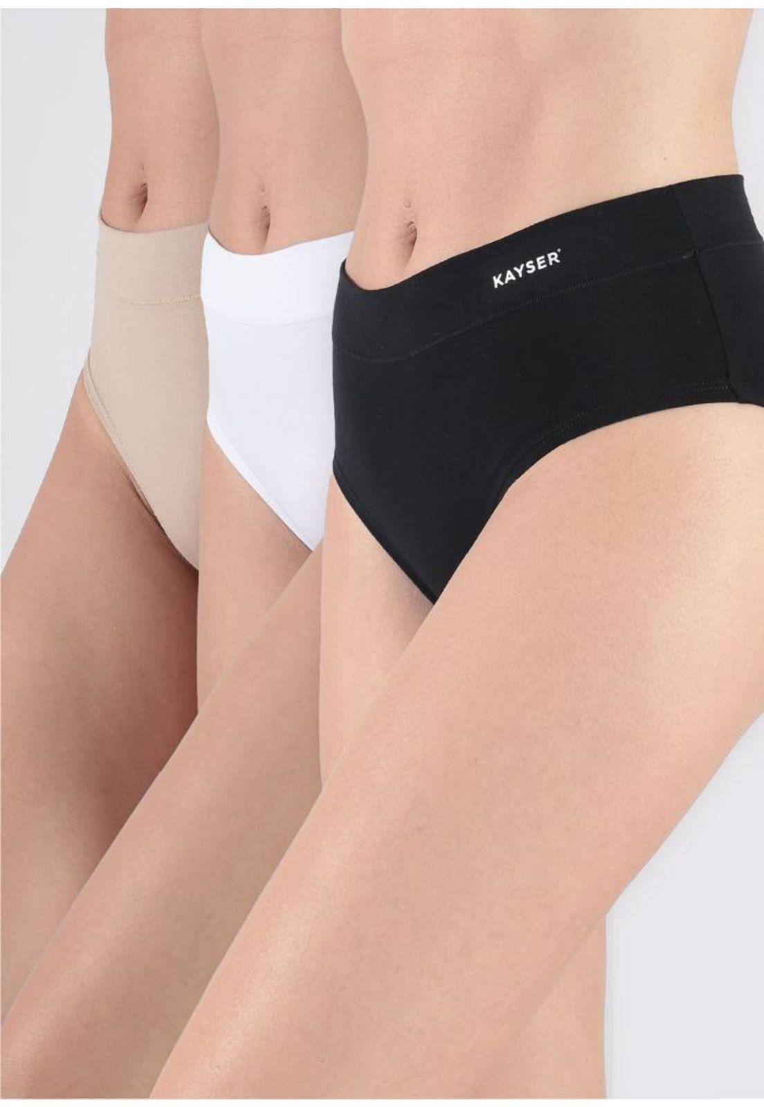 Pack 3X Calzon HI-Leggs Algodón P311.80-SUR Kayser-0