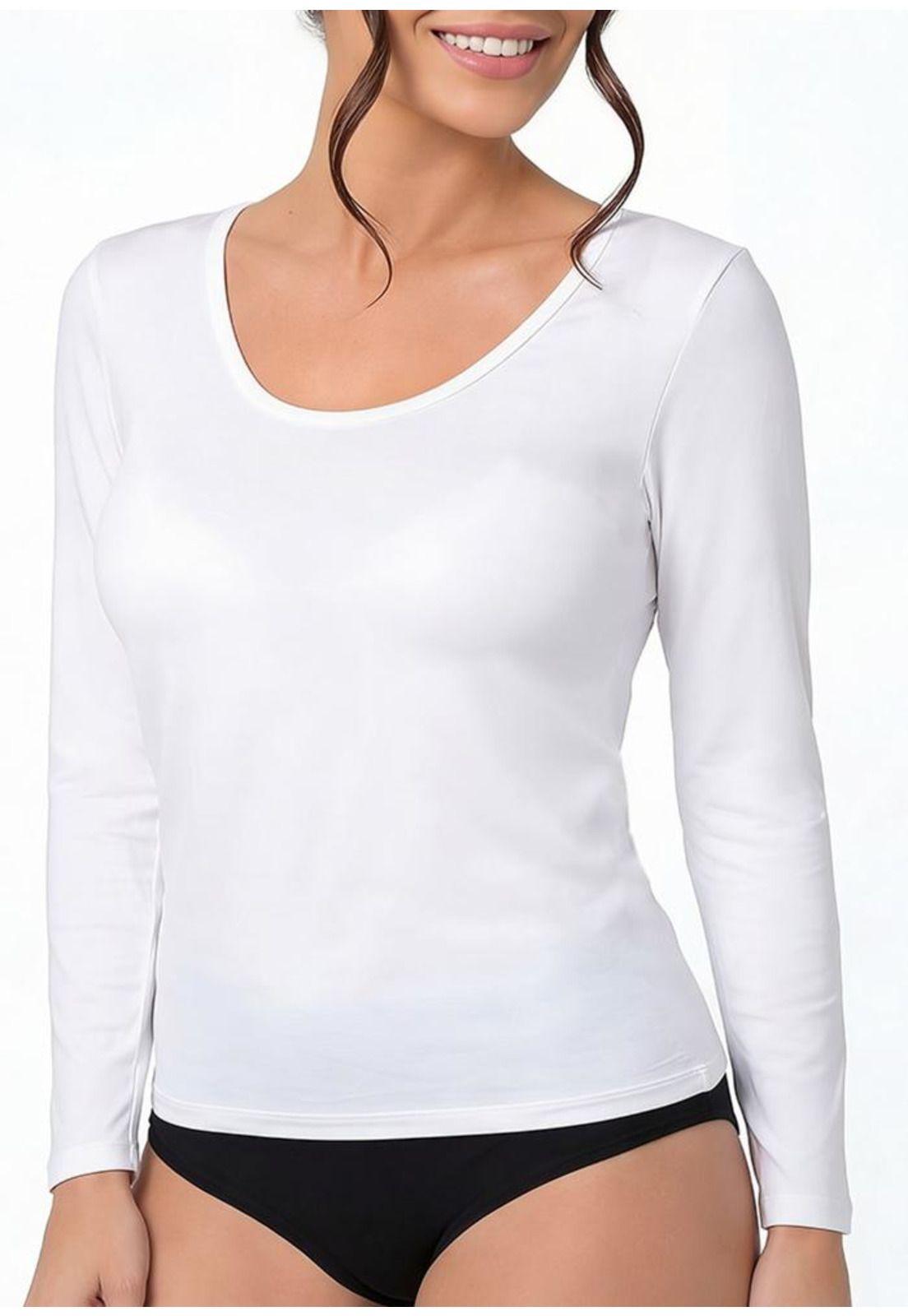 Camiseta termica super soft 40.32-BLA Kayser-0