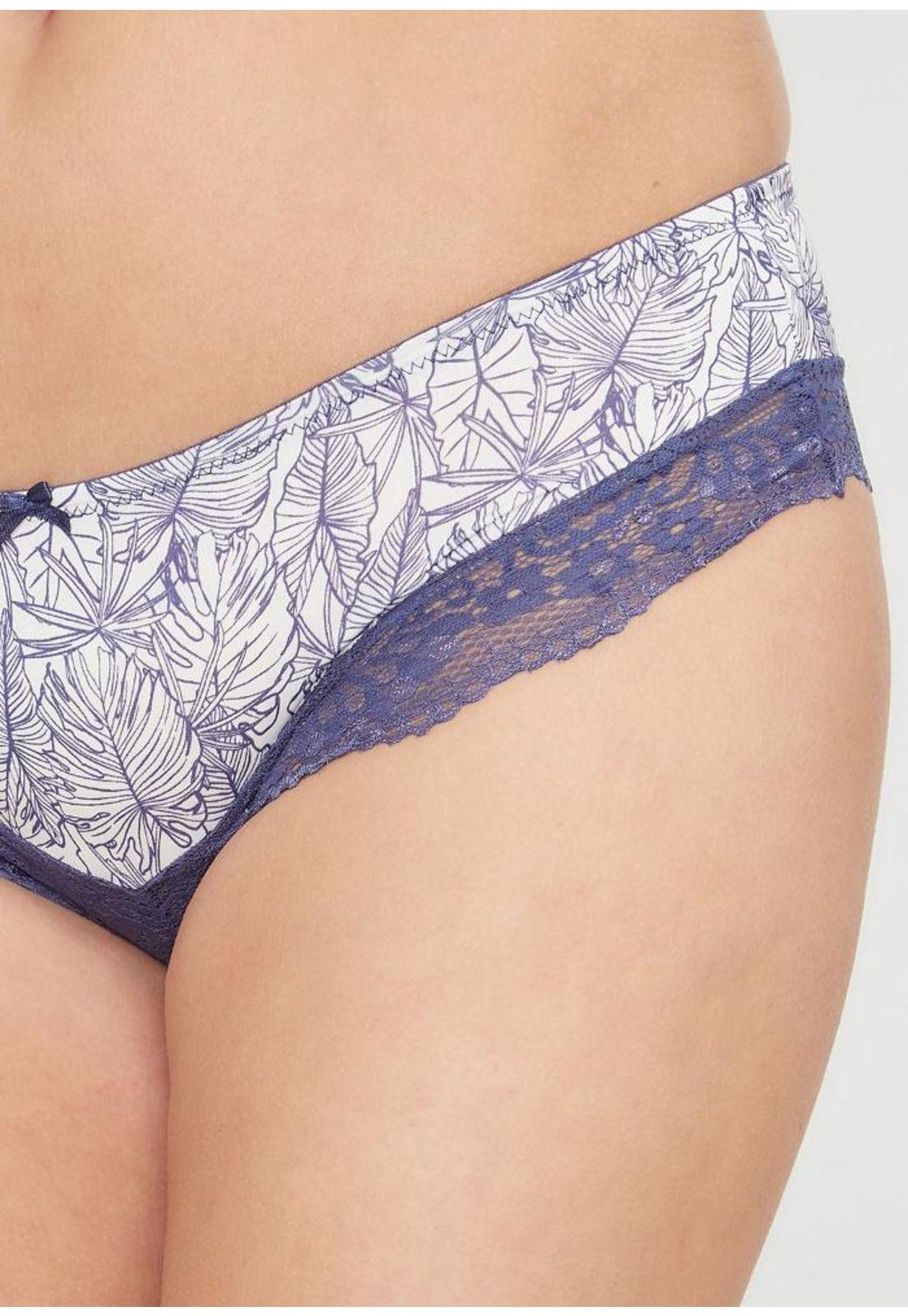 Pack 3X Pantaleta Microfibra P314.15-AZU6 Kayser-3