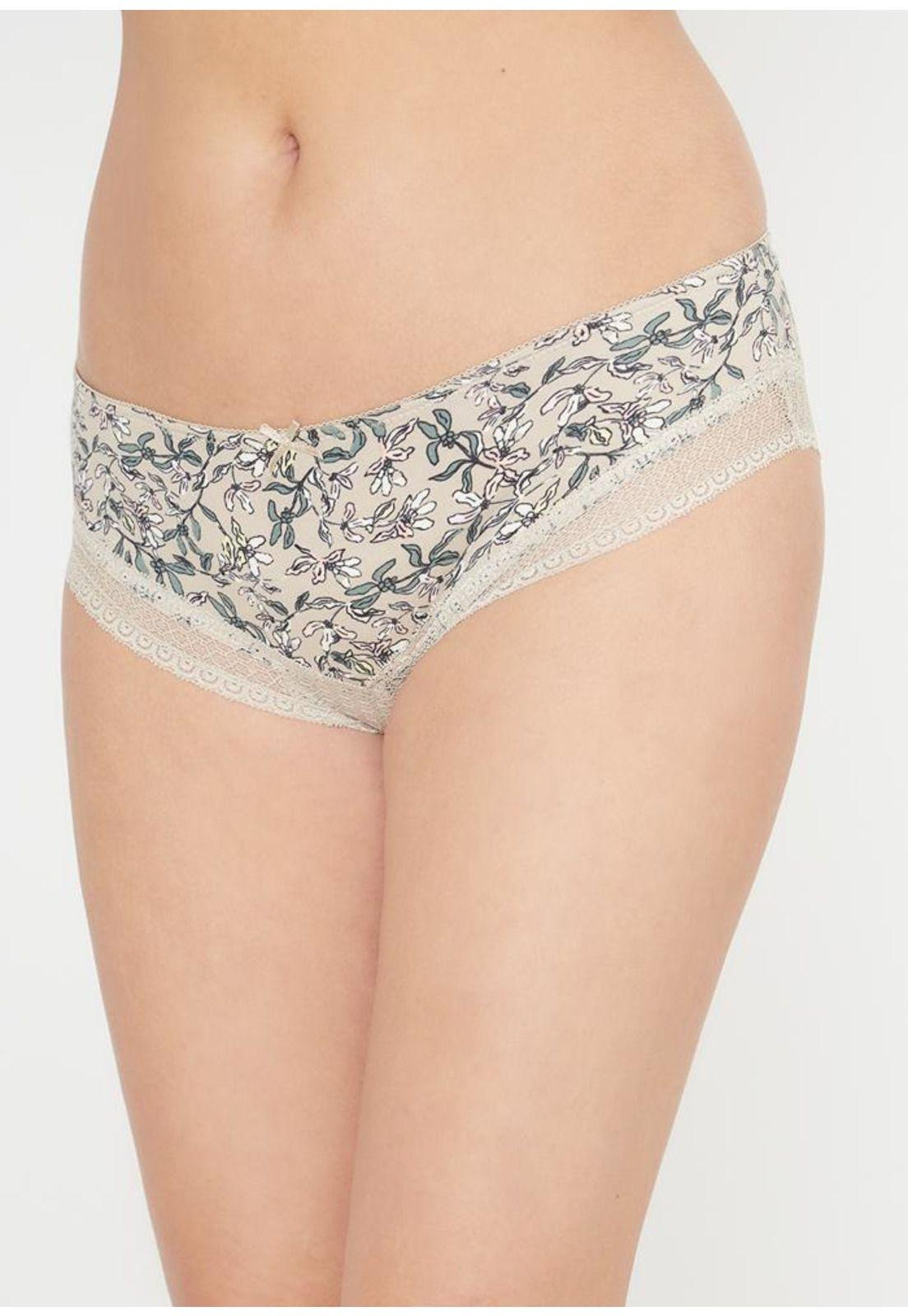 Pack 2X Pantaleta Algodón P2140024W-BEI2 Kayser-1