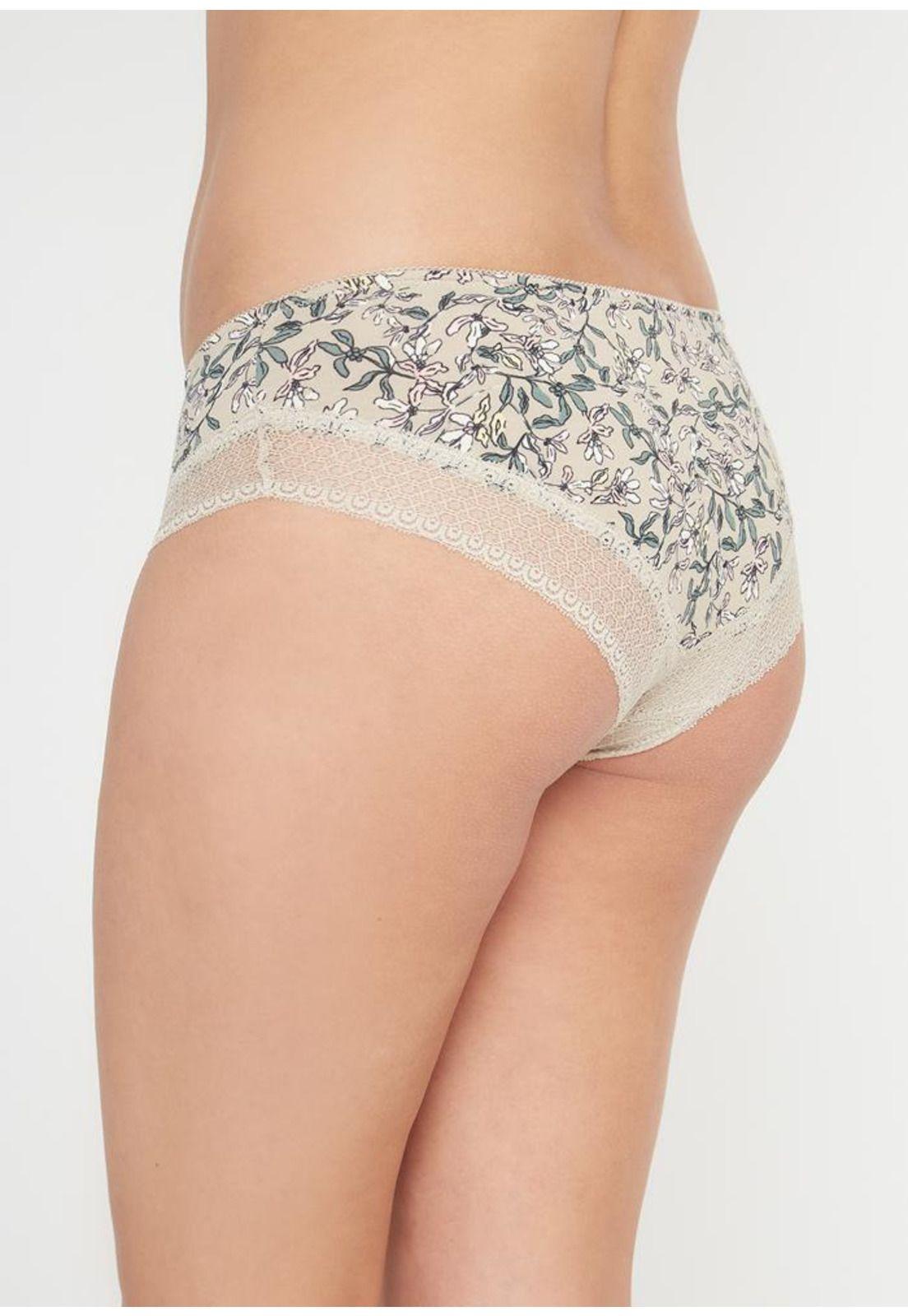 Pack 2X Pantaleta Algodón P2140024W-BEI2 Kayser-2