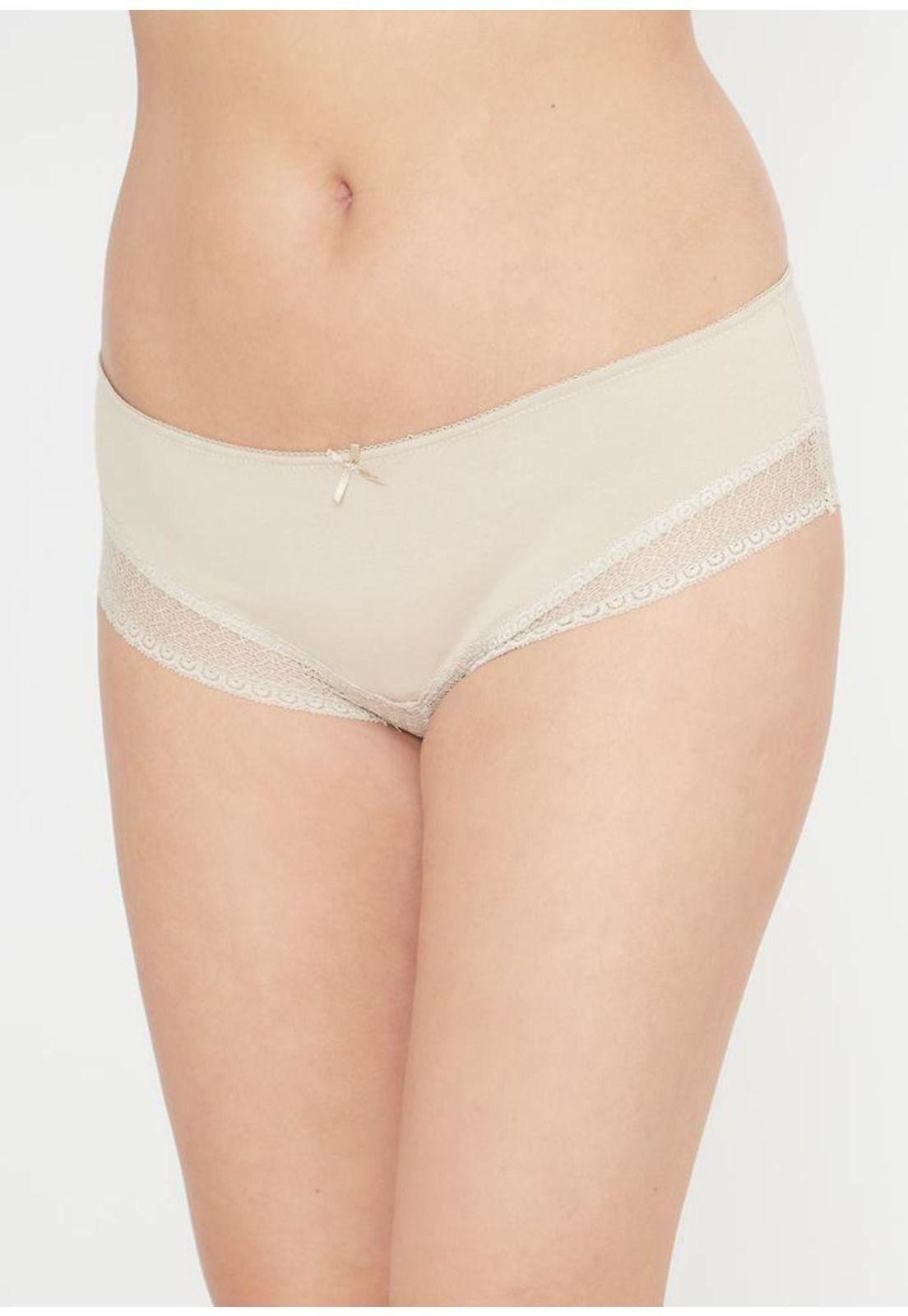 Pack 2X Pantaleta Algodón P2140024W-BEI2 Kayser-3