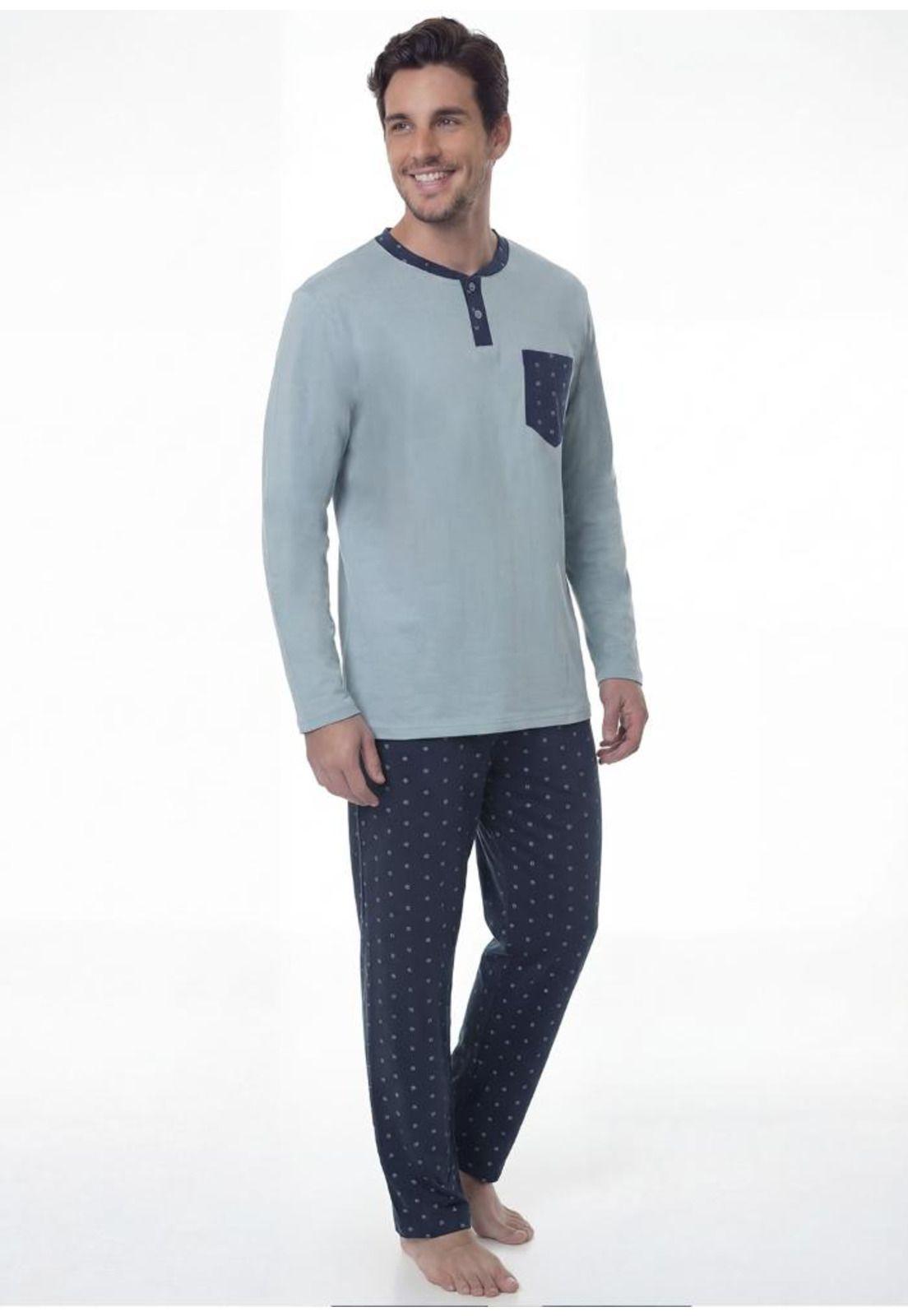 Pijama de Hombre Algodón 67.1819 Kayser-0