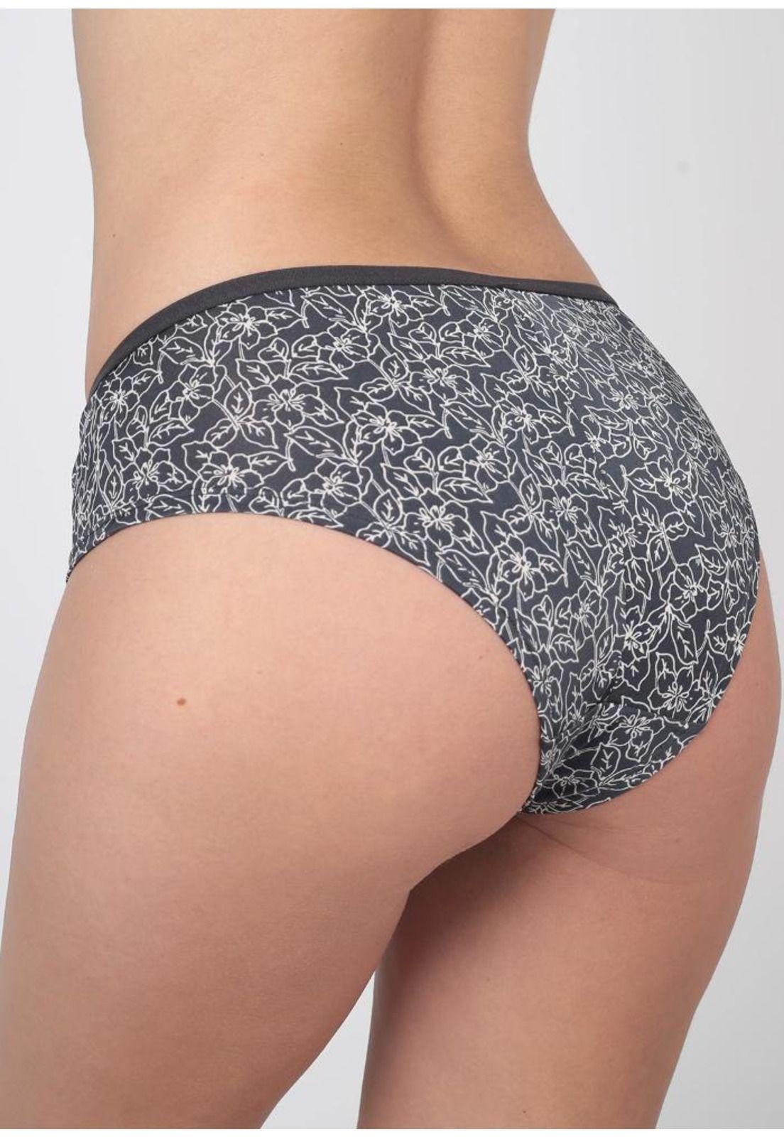 Pack 3x pantaleta microfibra P314.15-GRI2 Kayser-2