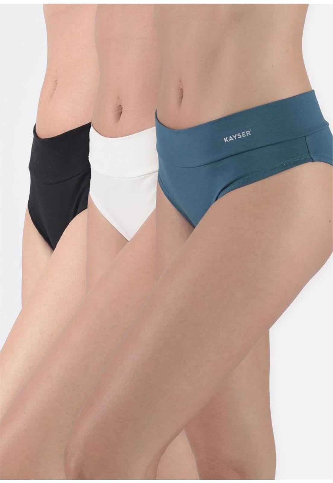 Pack 3X Pantaleta Algodón P314.80-VER1 Kayser-0