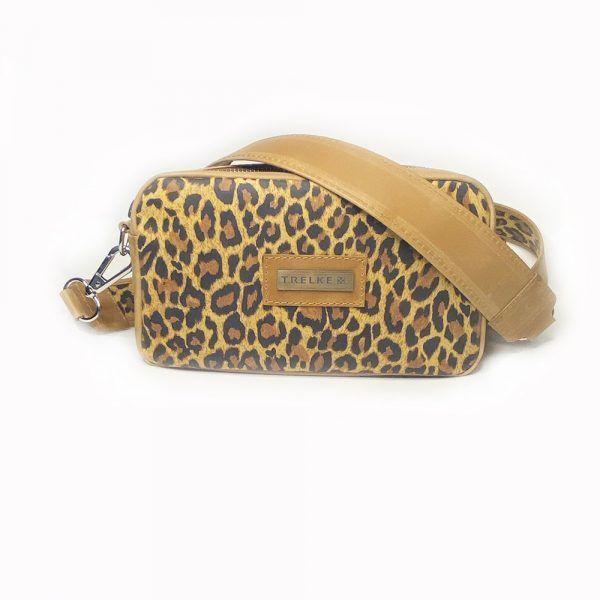 BANDOLERA CUERO ANIMAL CAFÉ-0