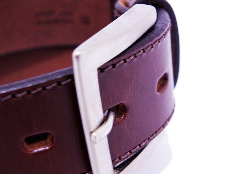 CINTURON CUERO CAFÉ MORO COSTURAS BORDE-1