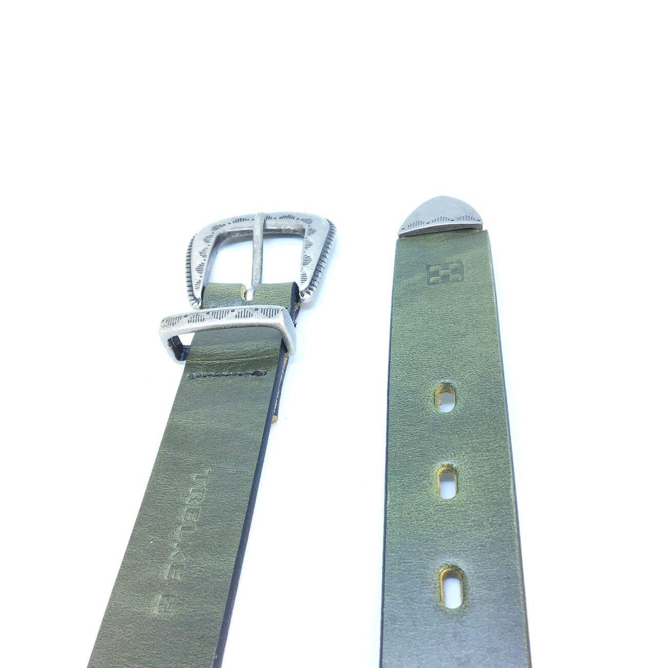 CINTURÓN CUERO PÜLKI VERDE-1