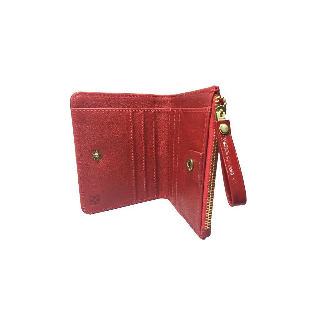 BILLETERA CUERO TÜWEL ROJO-0
