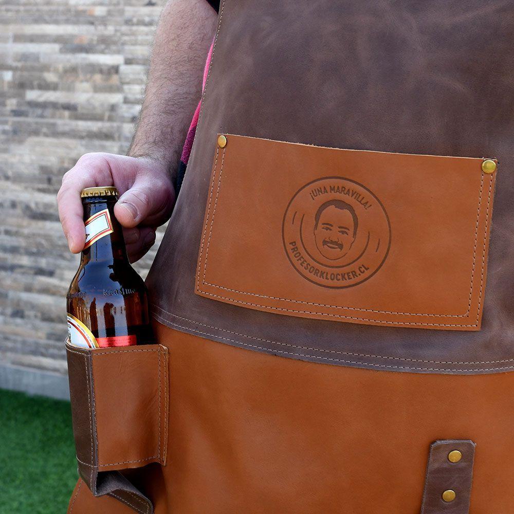 Pechera de Cuero para Asador Profesor Klocker-2