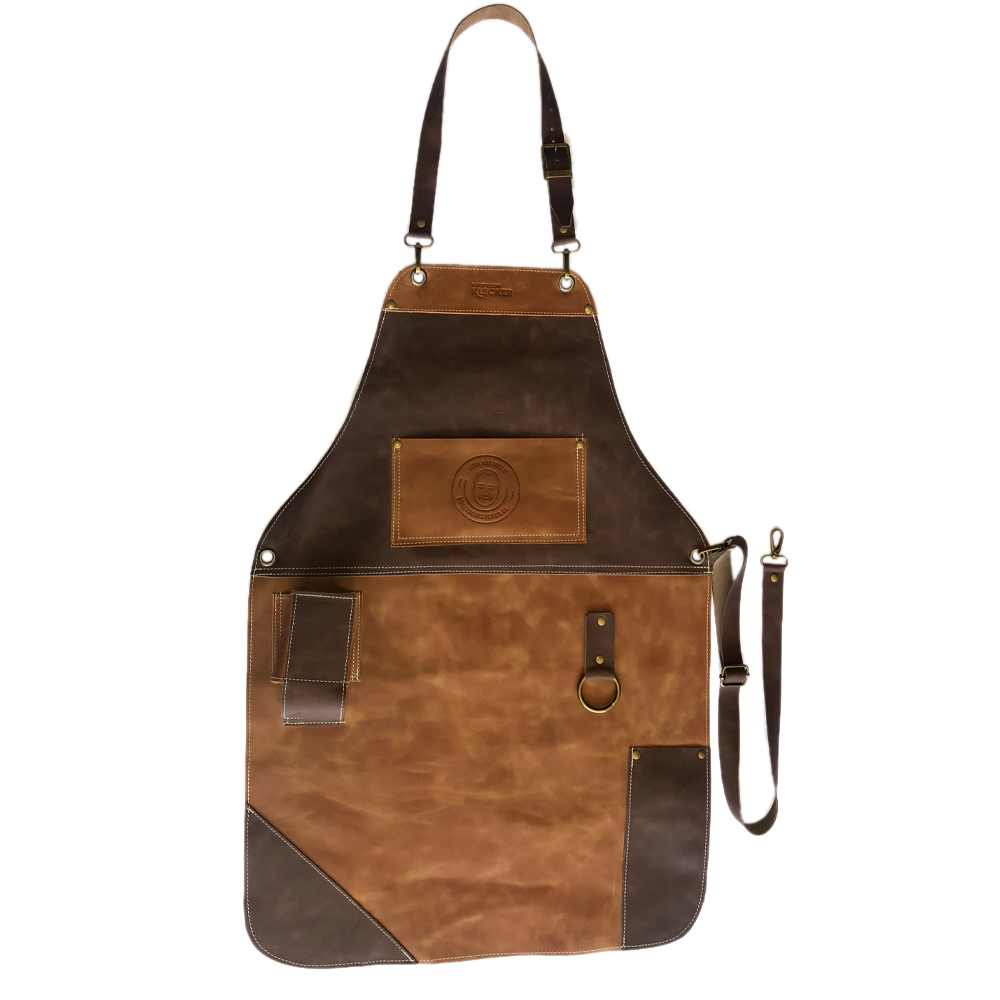 Pechera de Cuero para Asador Profesor Klocker-4