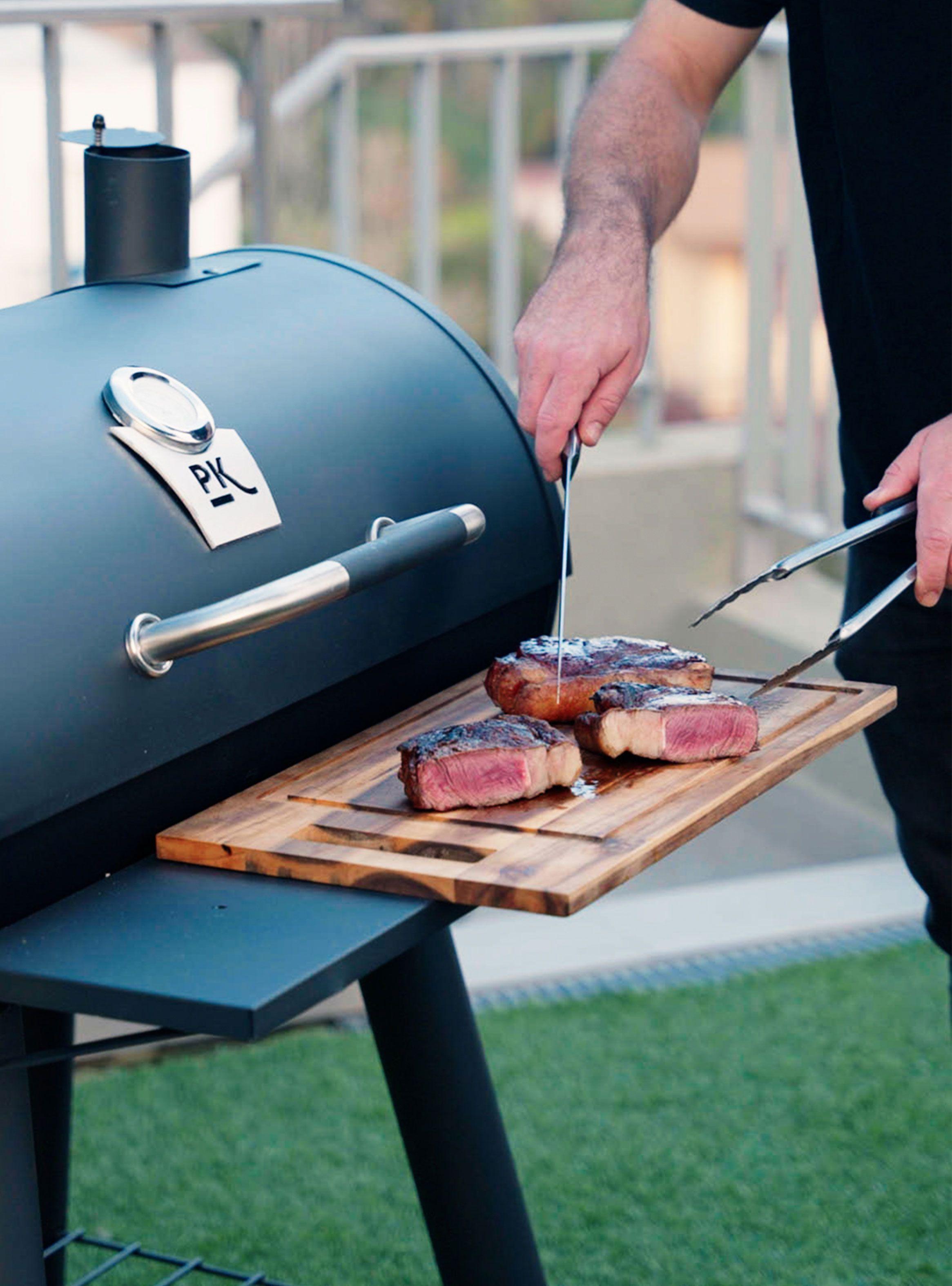Parrilla a Carbon y Ahumador Austin Classic Profesor Klocker-6