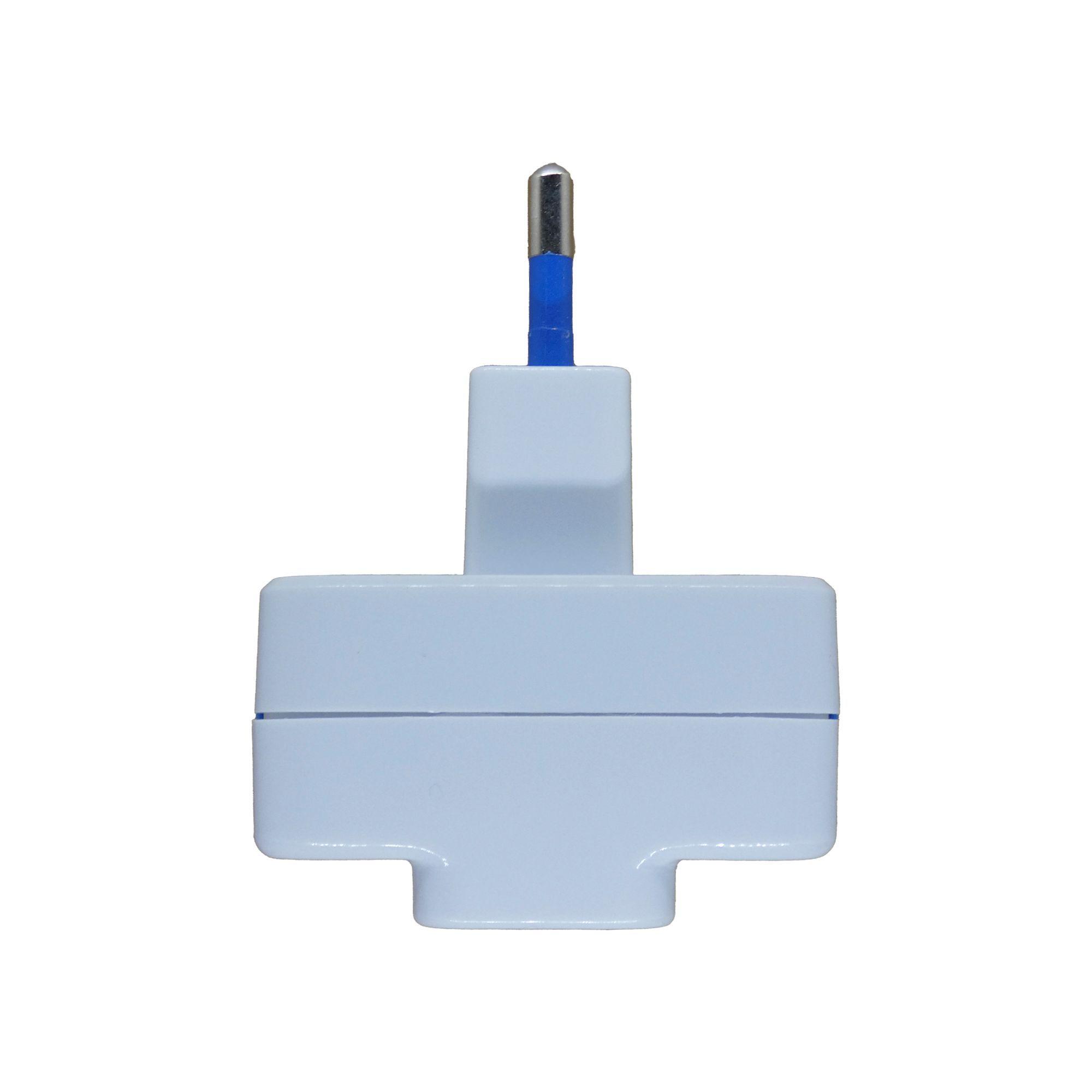 Adaptador Enchufe 3 Tomas Bipaso Macrotel - Sello Sec-3
