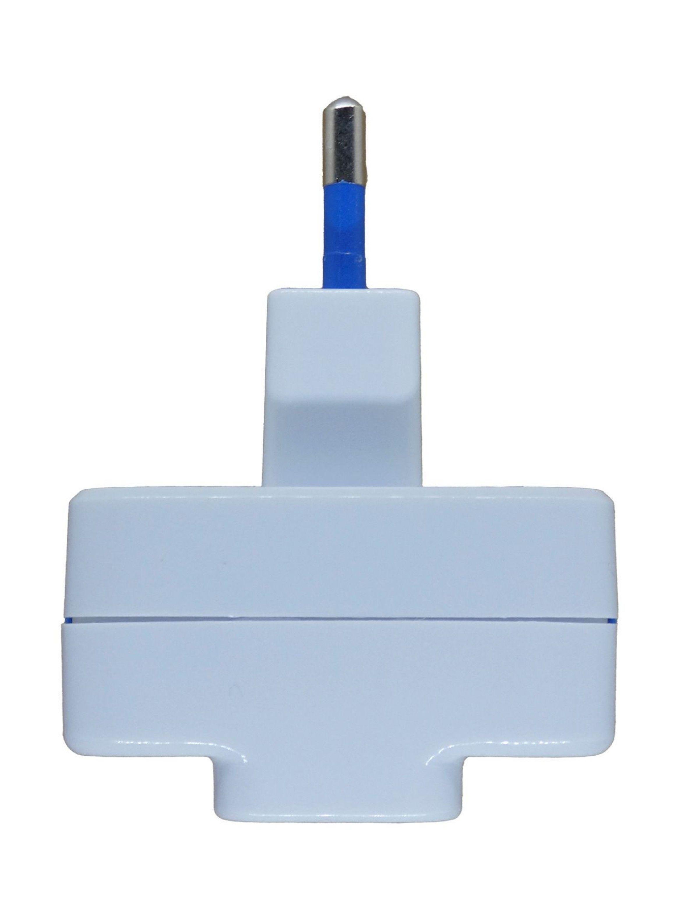 Adaptador Enchufe 3 Tomas Bipaso Macrotel - Sello Sec-3