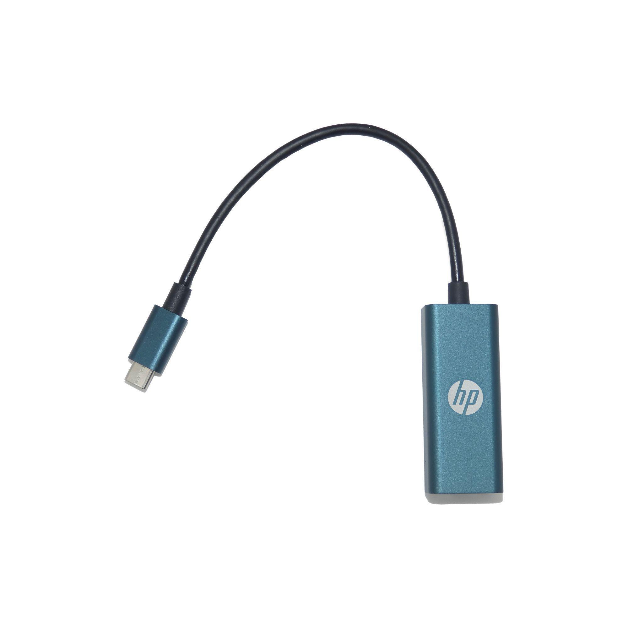 Adaptador Usb-c A Cable De Red Rj45 Hp-0