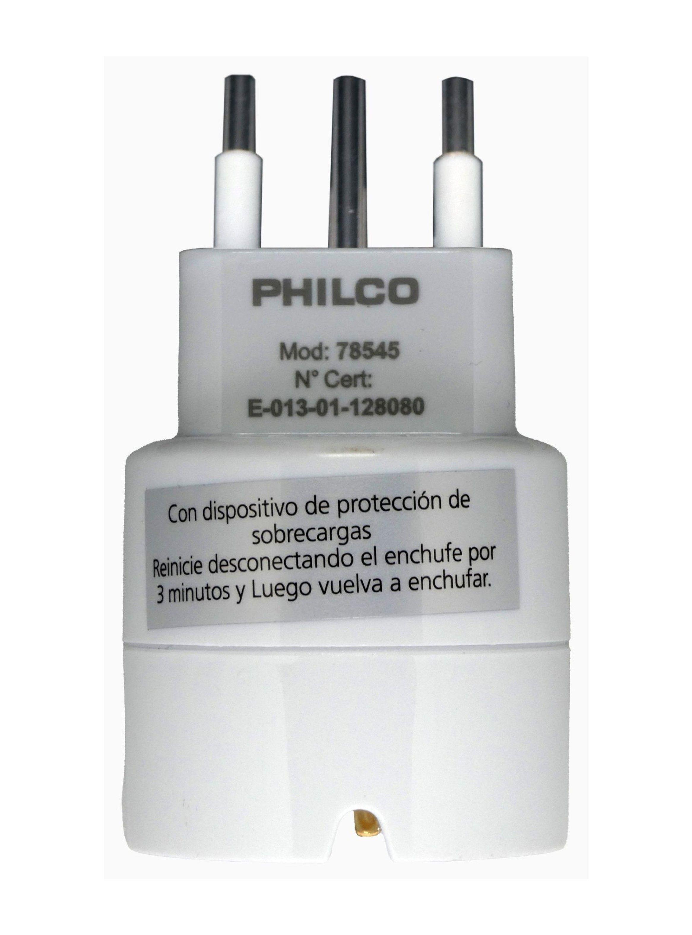 Enchufe Adaptador Schuko 1500w Philco - Sello Sec-2
