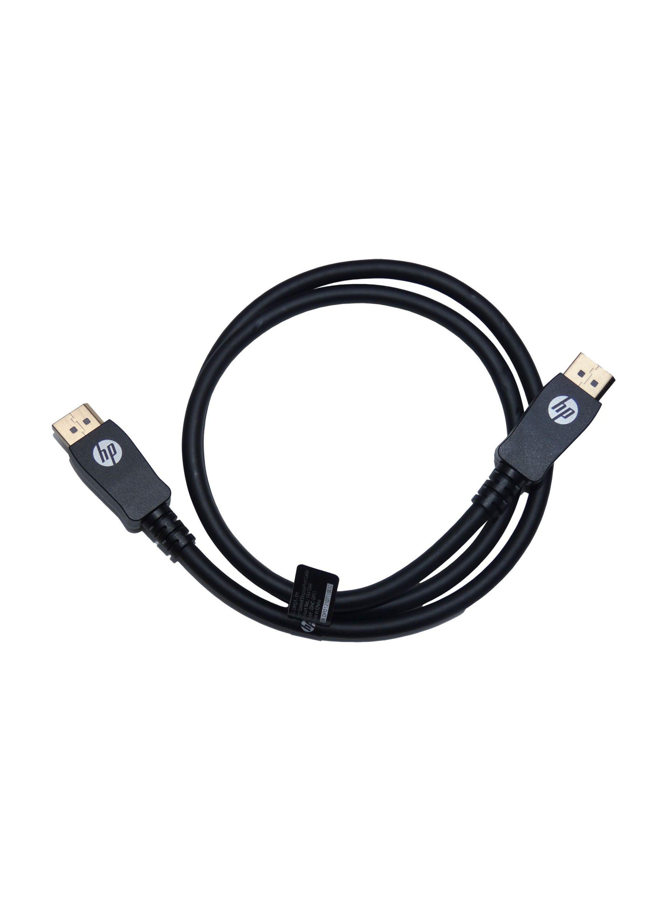 Cable Displayport 4k Uhd 3d Full Hd 1 m Hp-0