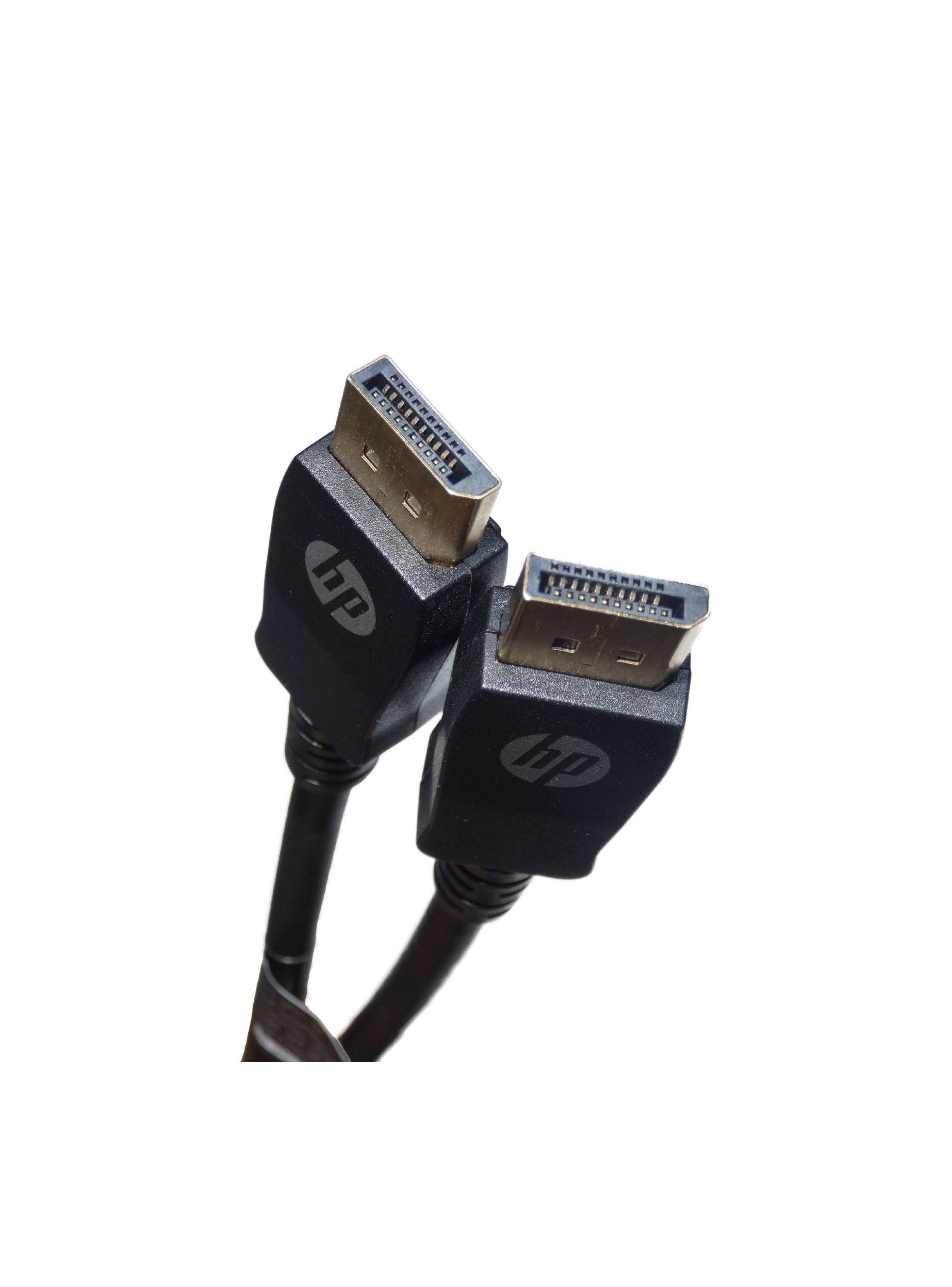 Cable Displayport 4k Uhd 3d Full Hd 1 m Hp-1