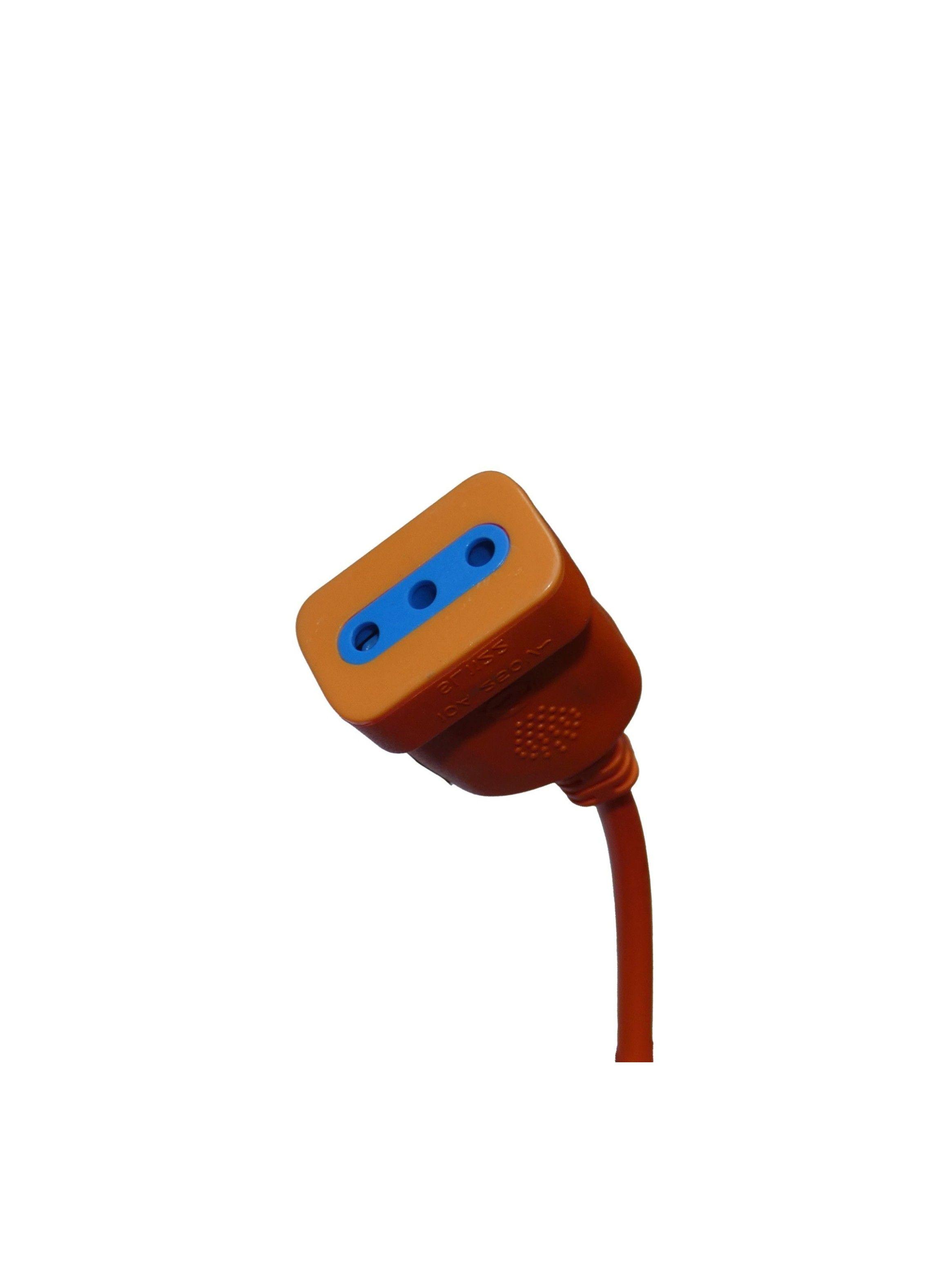 Alargador Eléctrico Naranjo 10 m Philco - Sello Sec-1