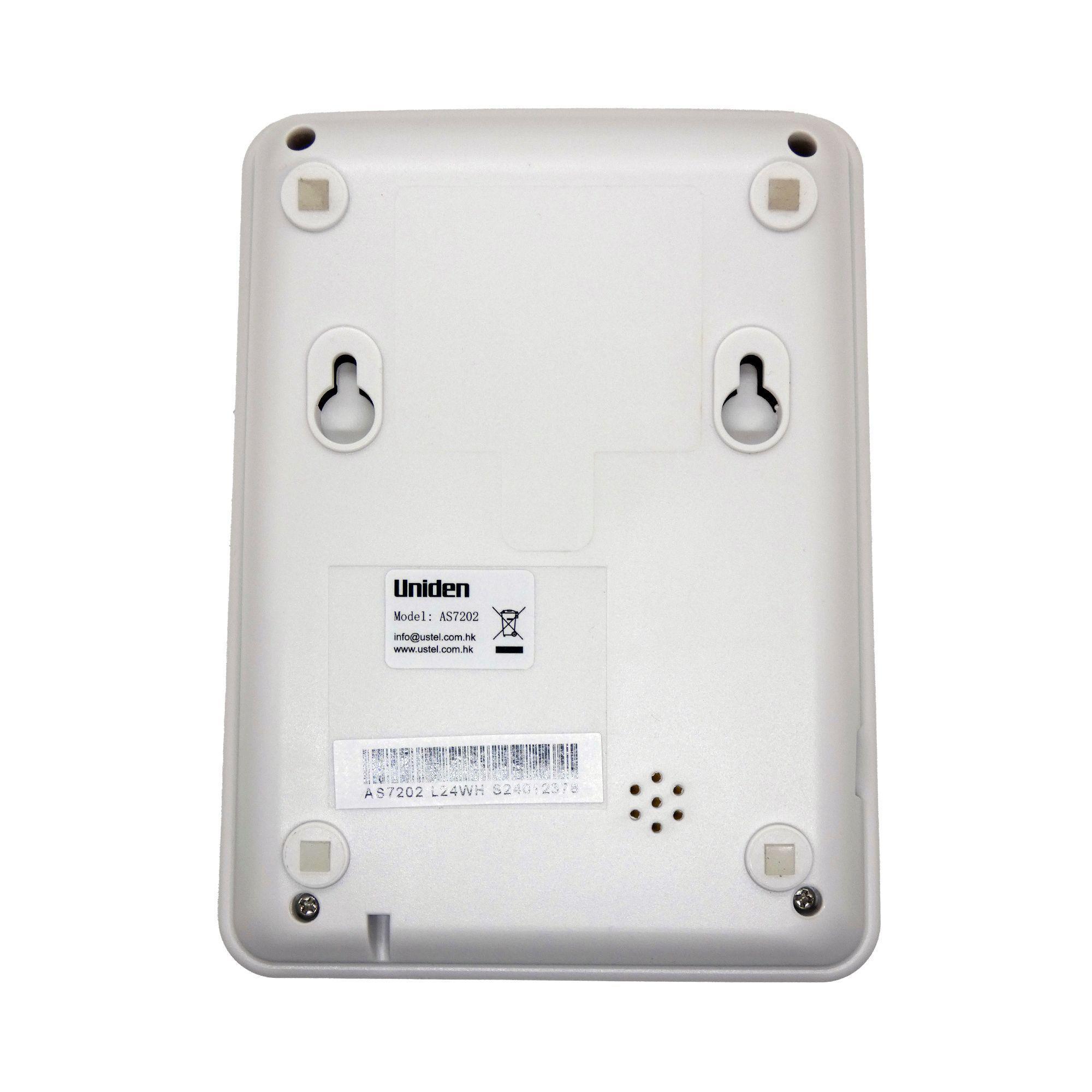 Teléfono Fijo De Sobremesa Blanco Uniden-4