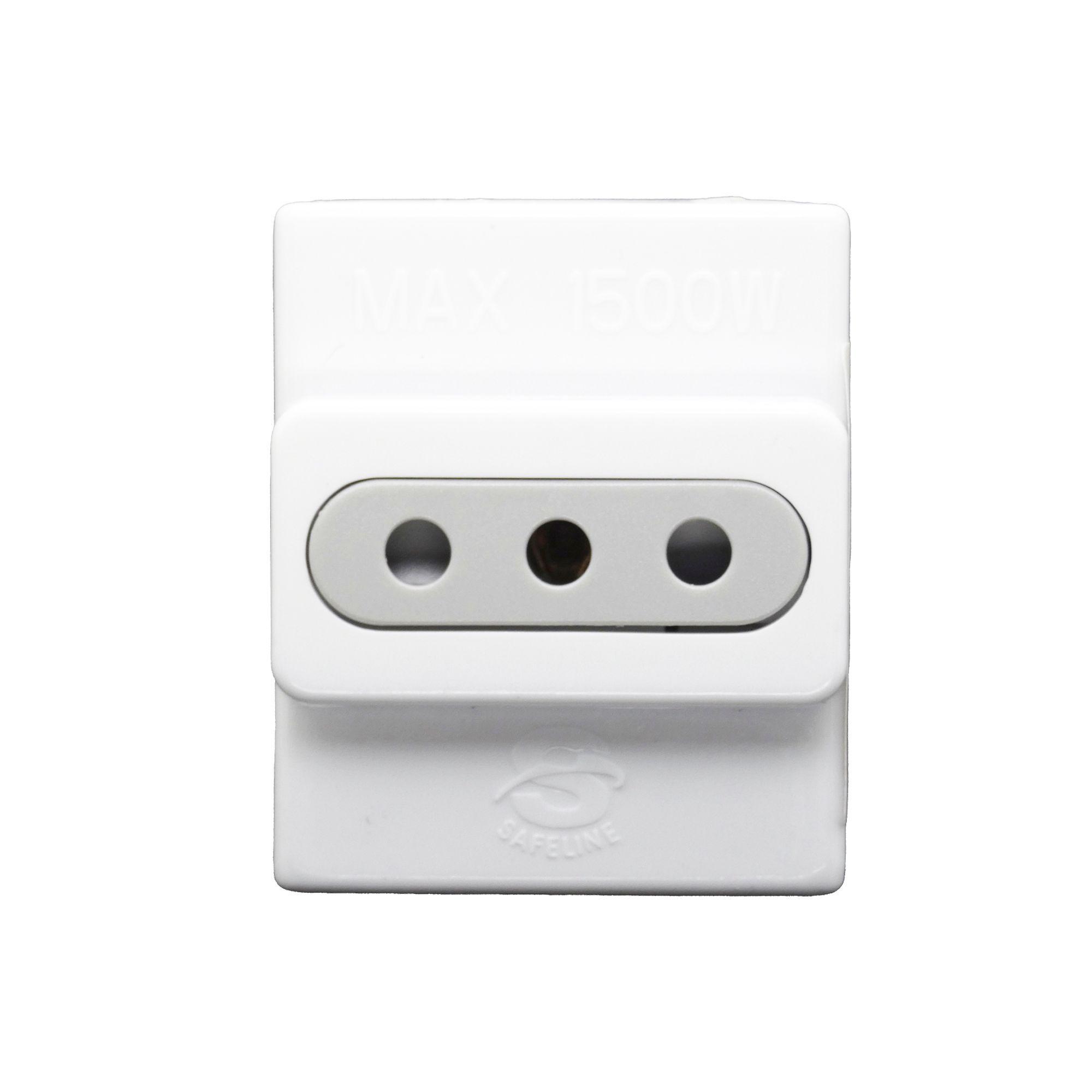 Adaptador Enchufe Triple - Macrotel - Certificado Sello Sec-2
