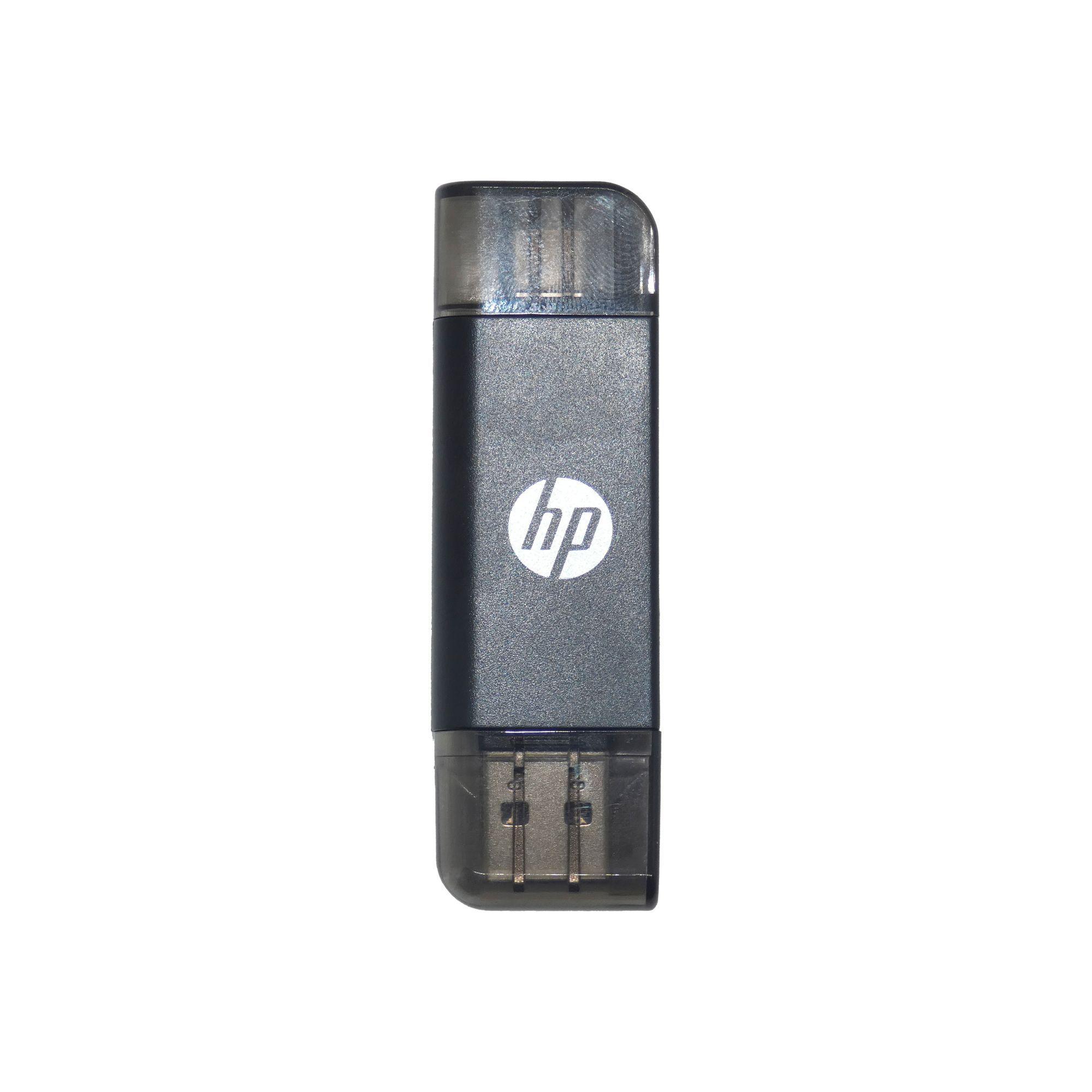 Adaptador Lector Tarjeta 2 En 1 Micro-sd A Usb-c / Usb-a Hp-1