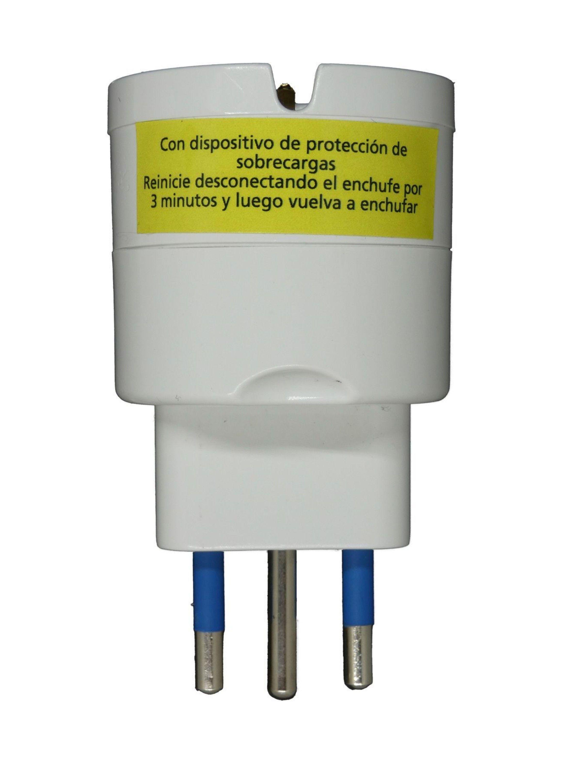 Enchufe Schuko con proteccion Philco Sello Sec-3