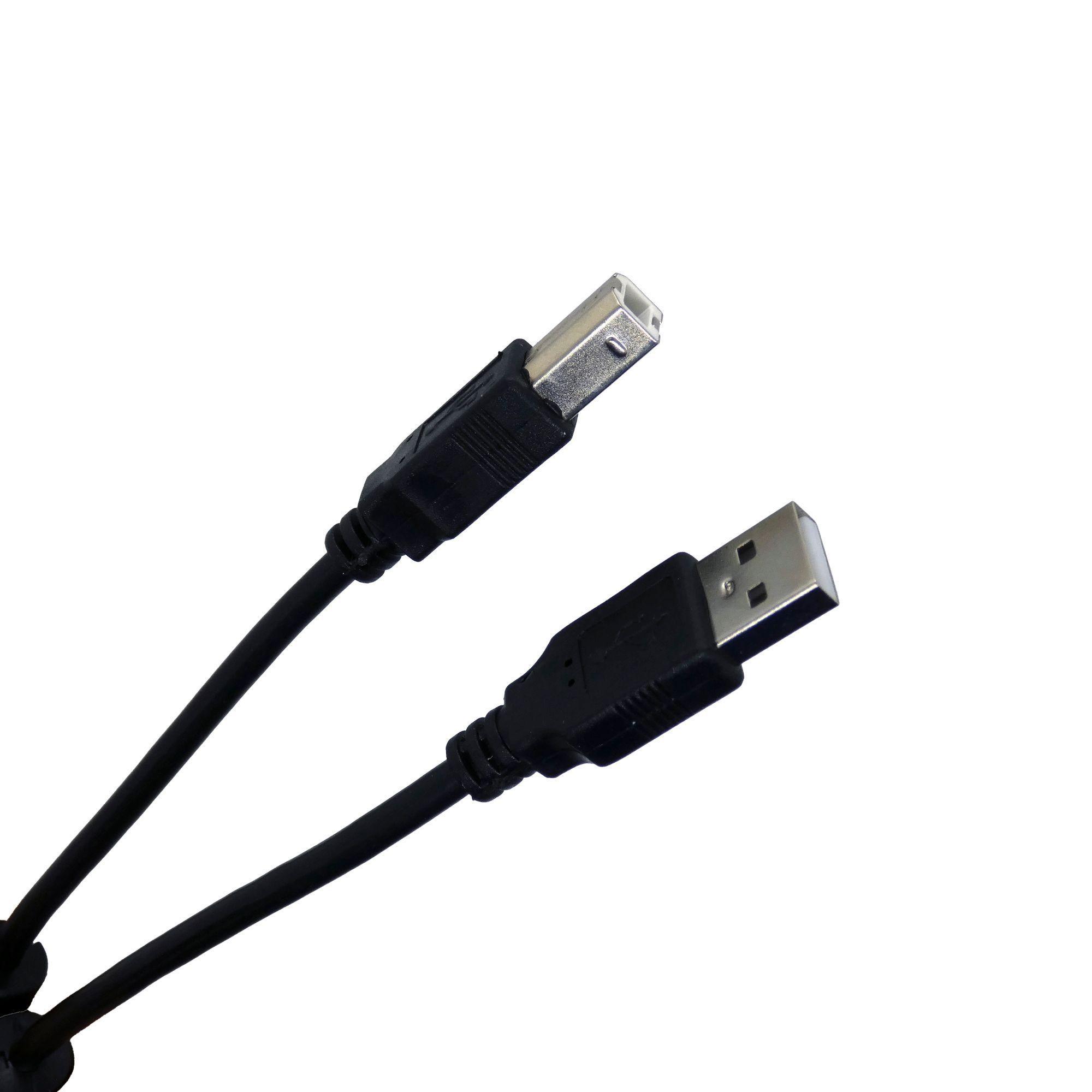 Cable Usb Tipo A A Tipo B Philco 1.8 m negro-1