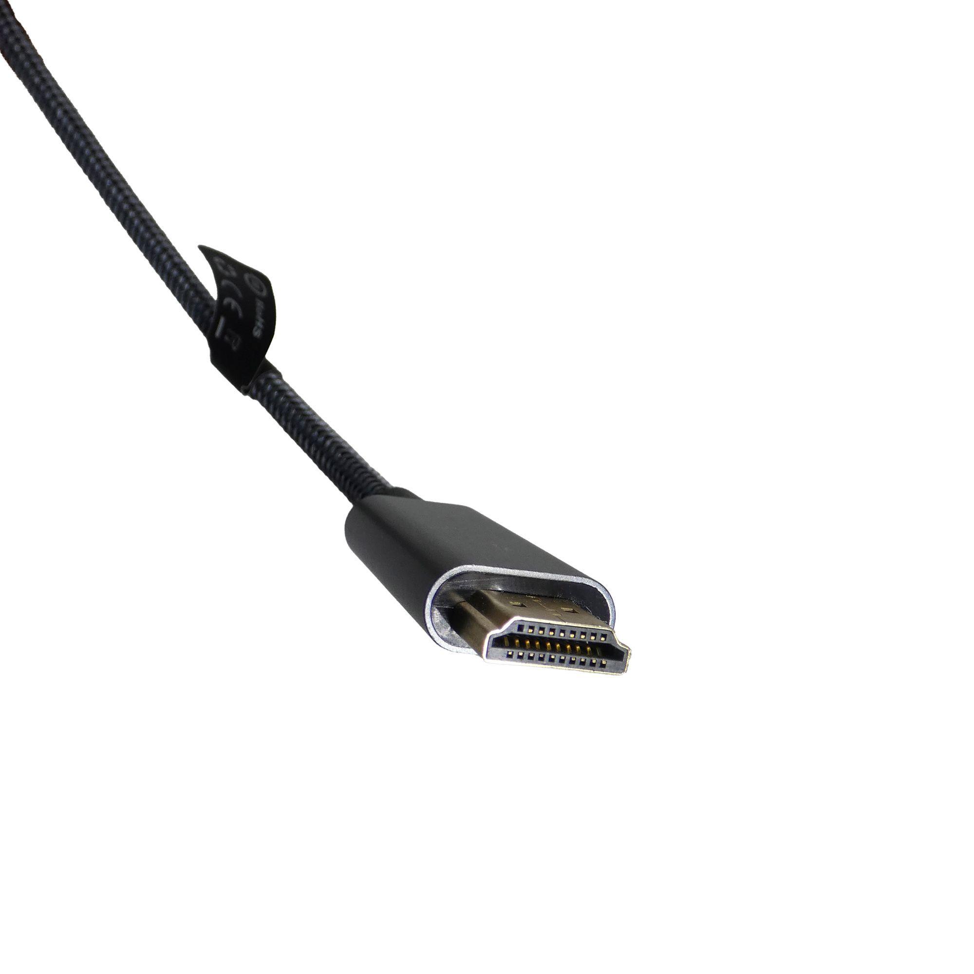 Cable Displayport A Hdmi Hp 3m 4k Uhd 3d Full Hd-2