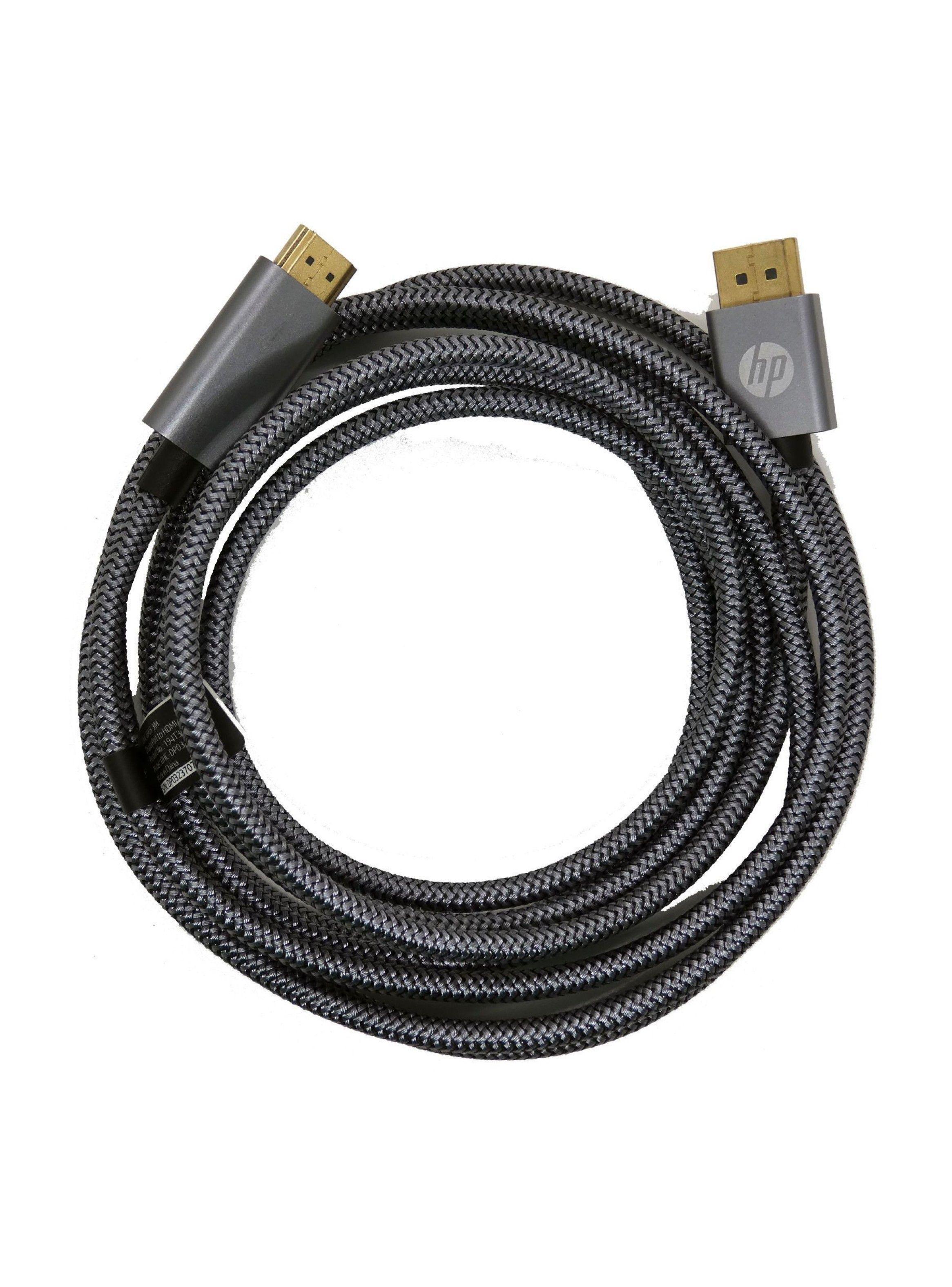 Cable Displayport A Hdmi 4k Uhd 3d Full Hd Hp 3 m-0