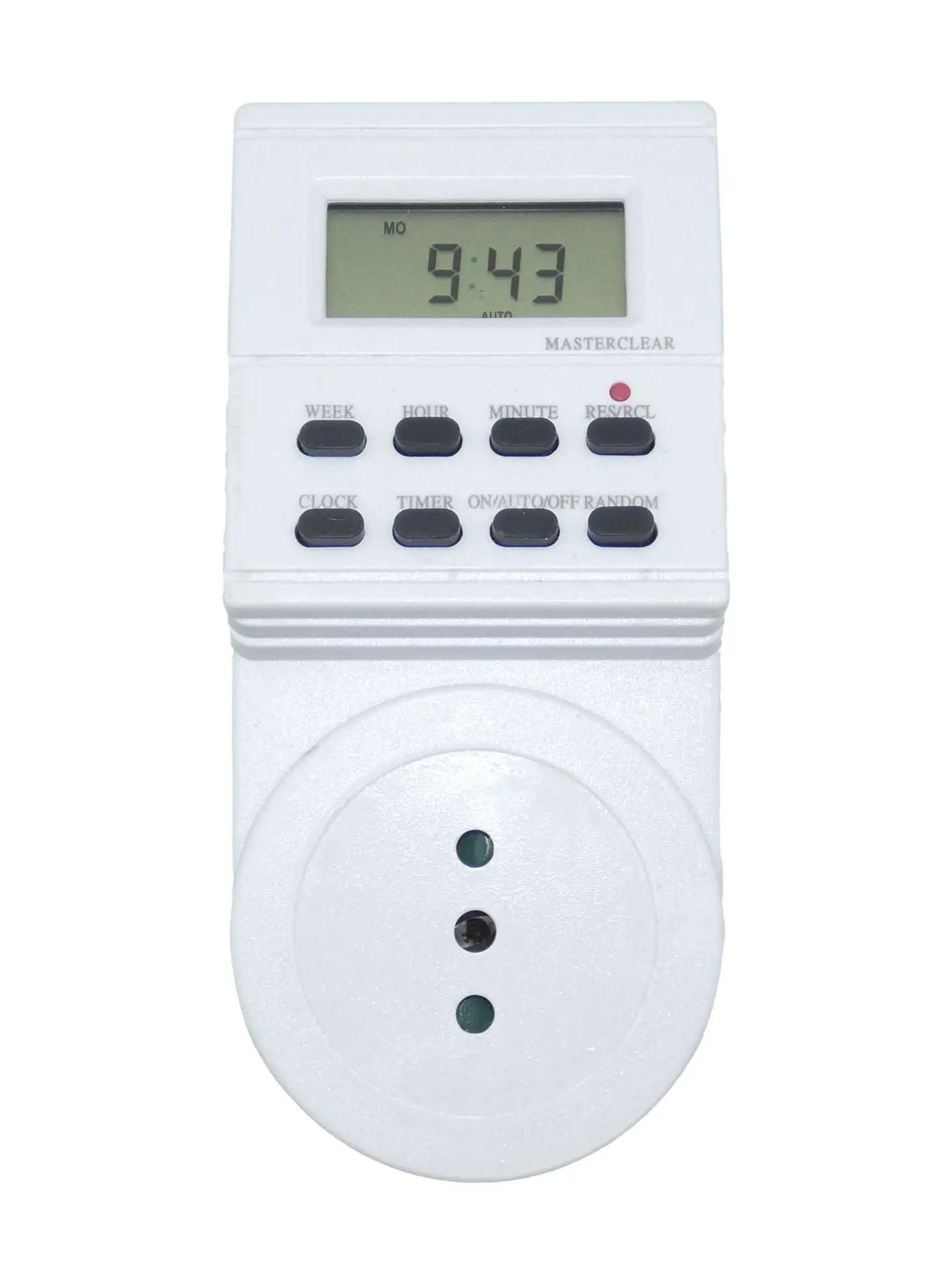 Temporizador Digital Eléctrico Macrotel - Diario / Semana-0