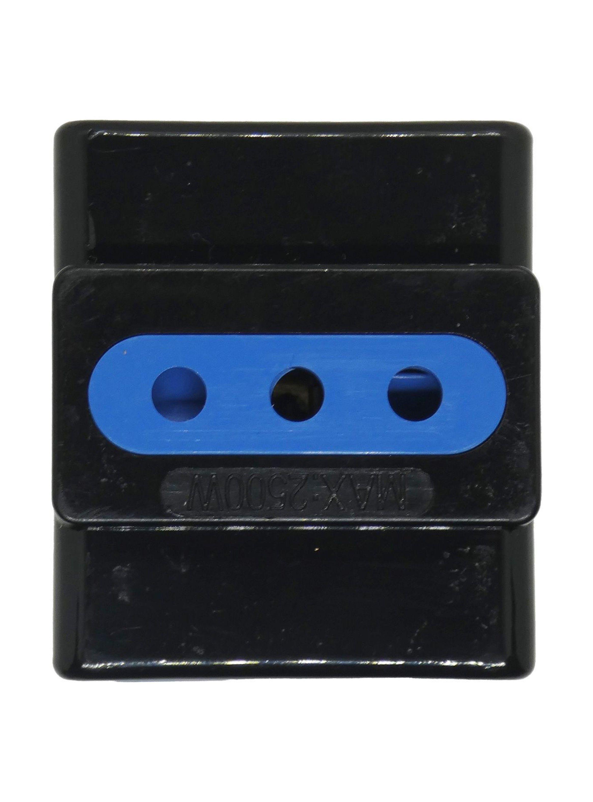 Enchufe triple negro philco sello sec -2