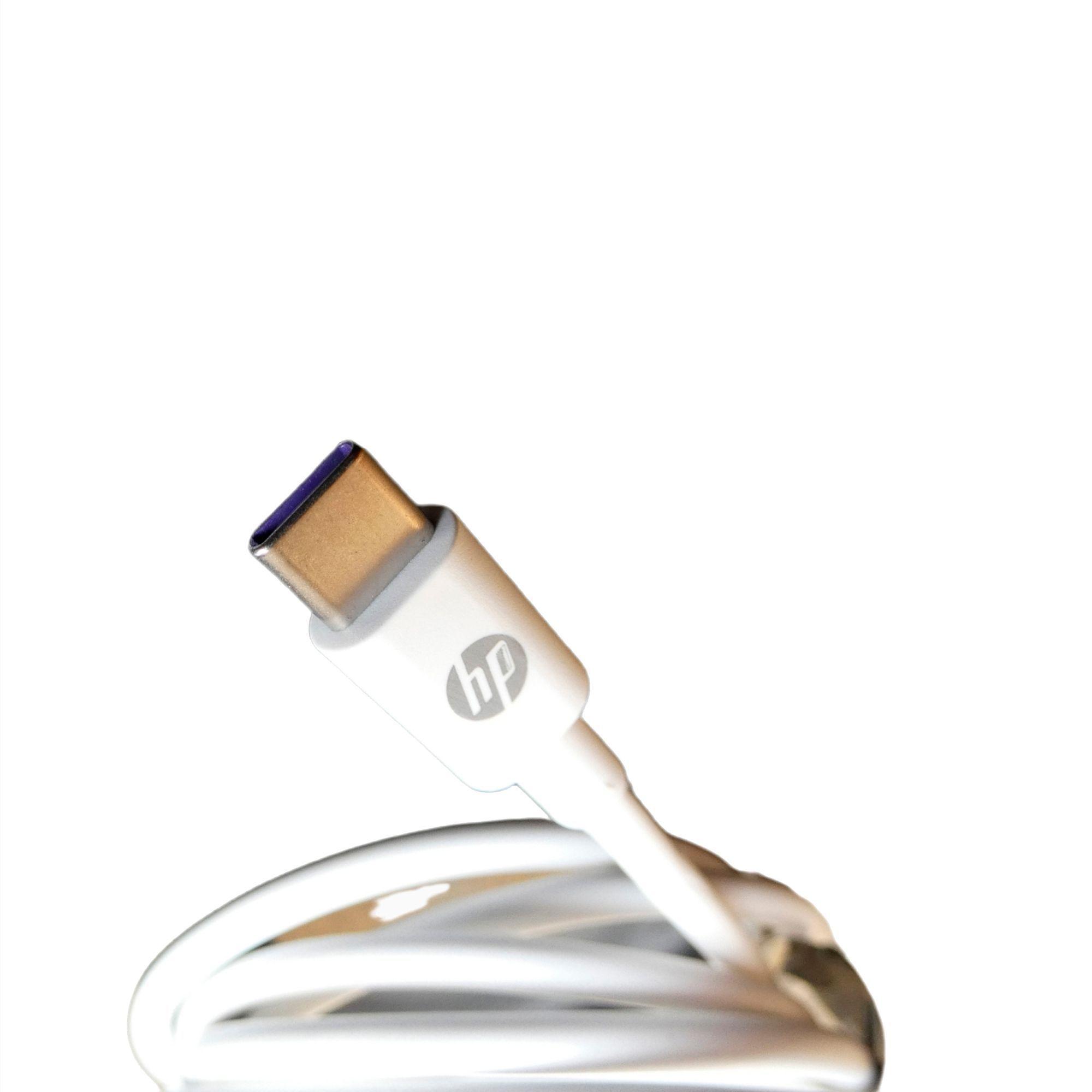 Cable Usb Tipo-a A Tipo-c HP 1 m blanco-1
